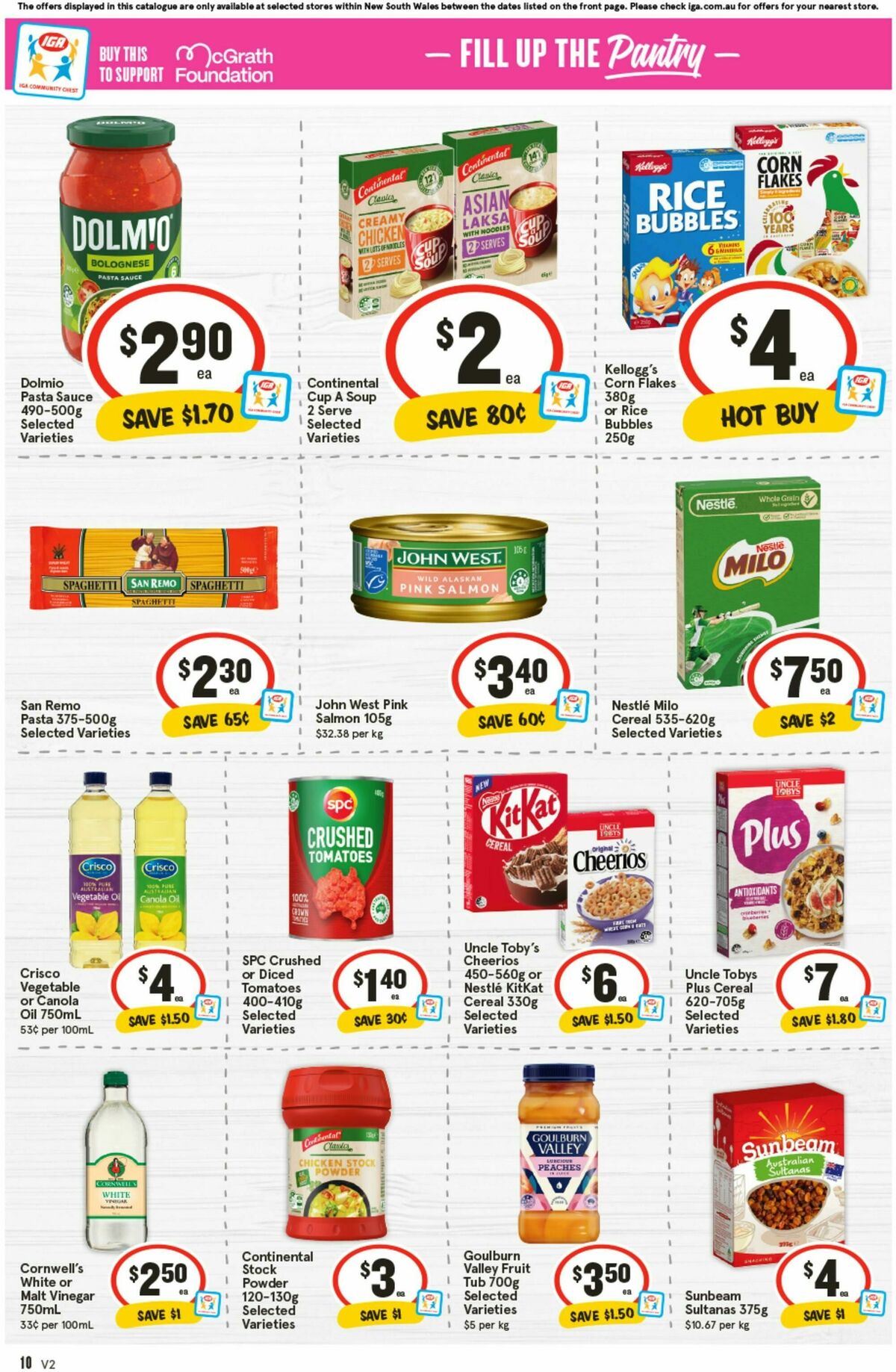 IGA Catalogues from 24 September