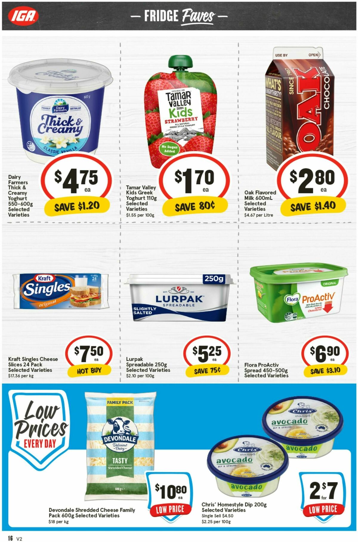 IGA Catalogues from 1 October