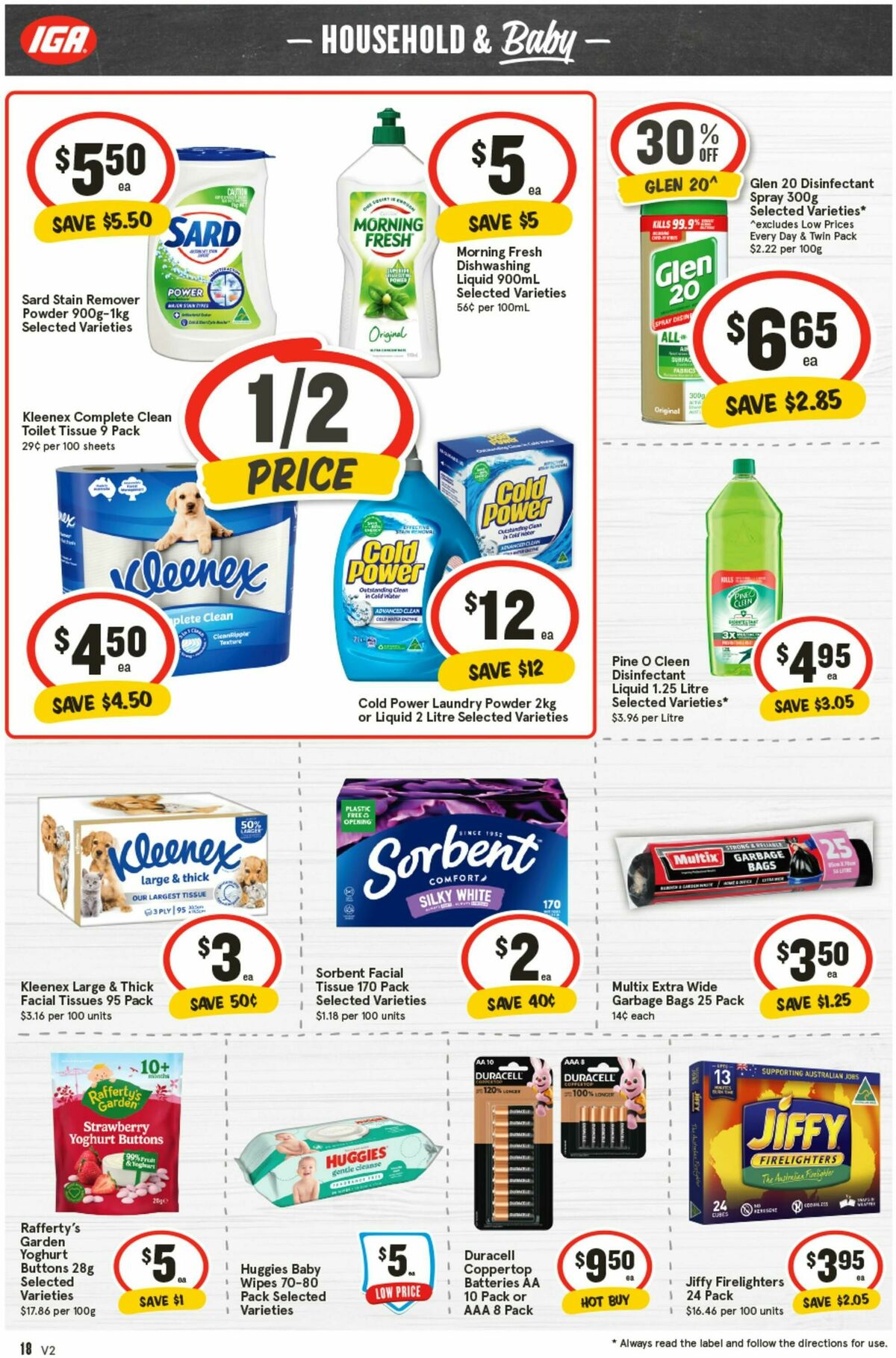 IGA Catalogues from 1 October