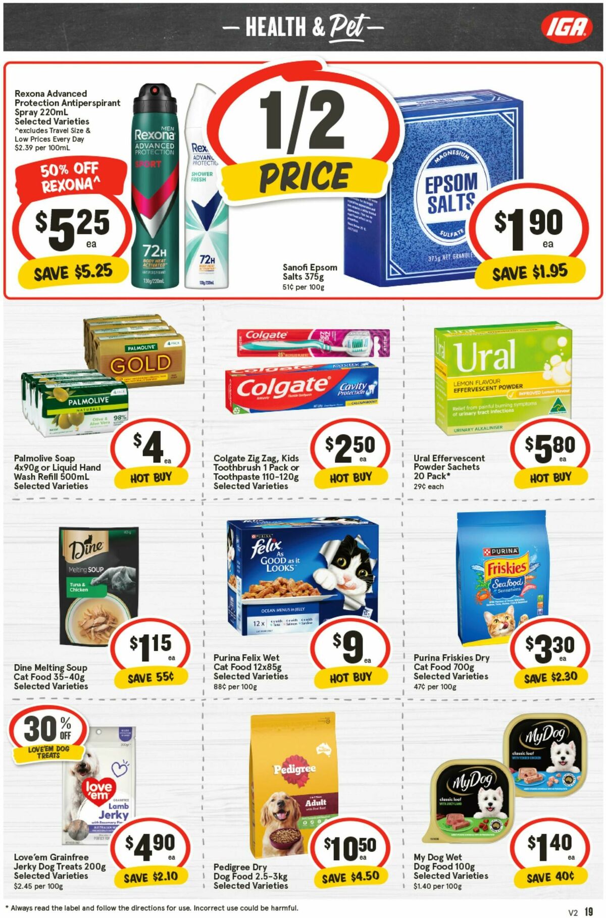 IGA Catalogues from 1 October