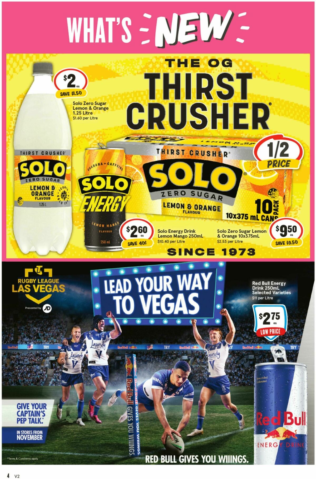 IGA Catalogues from 1 October