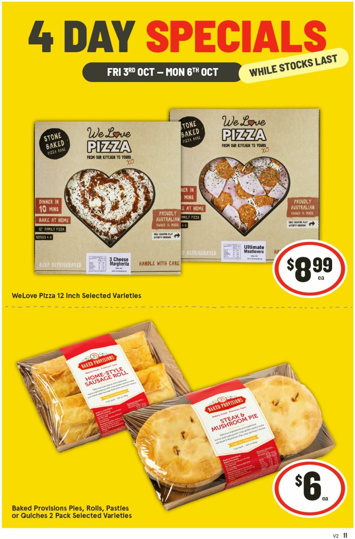 IGA 4 Day Specials Catalogues from 3 October