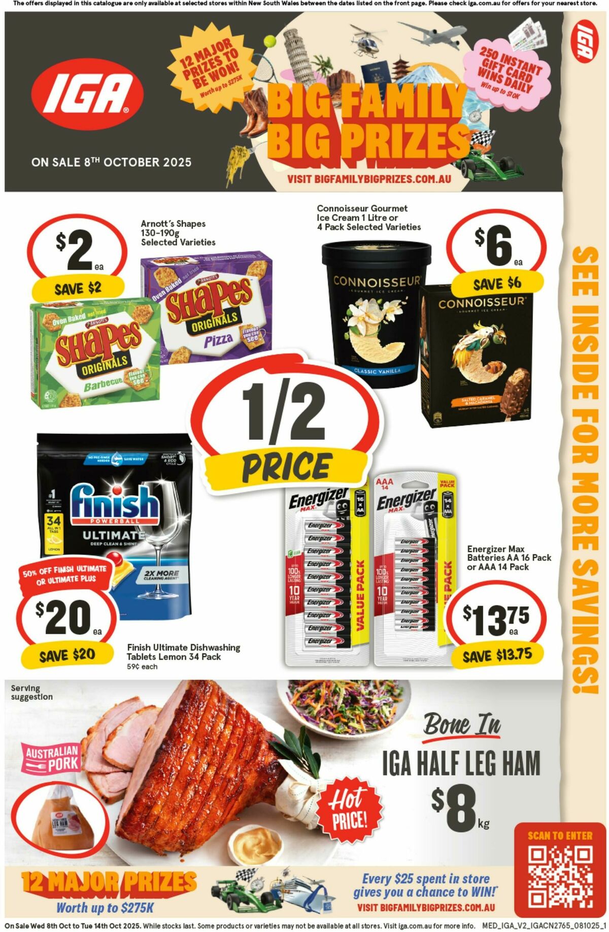 IGA Catalogues from 8 October