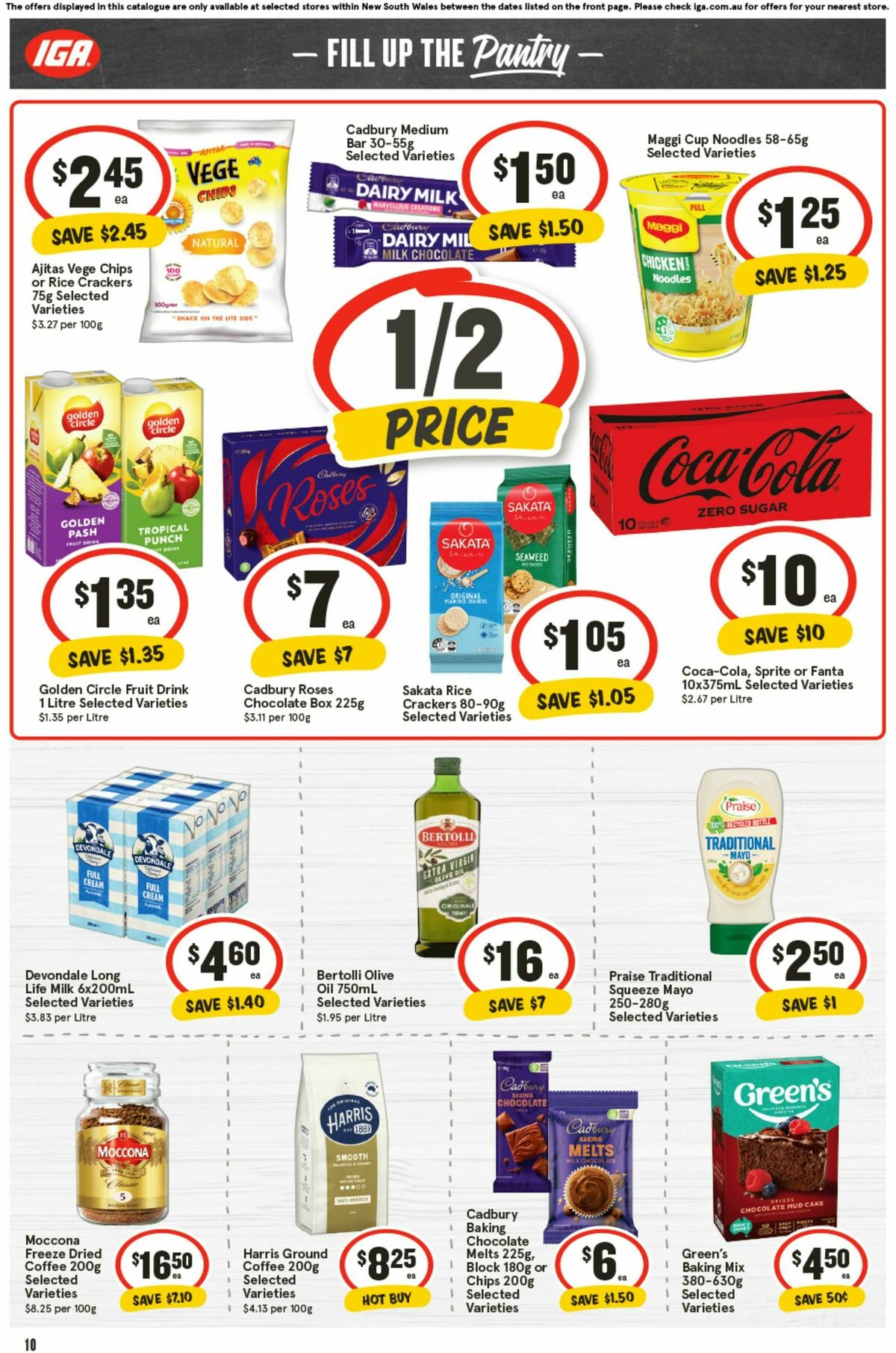 IGA Catalogues from 8 October