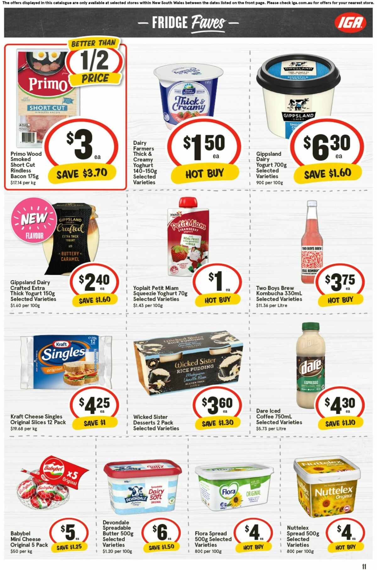 IGA Catalogues from 8 October