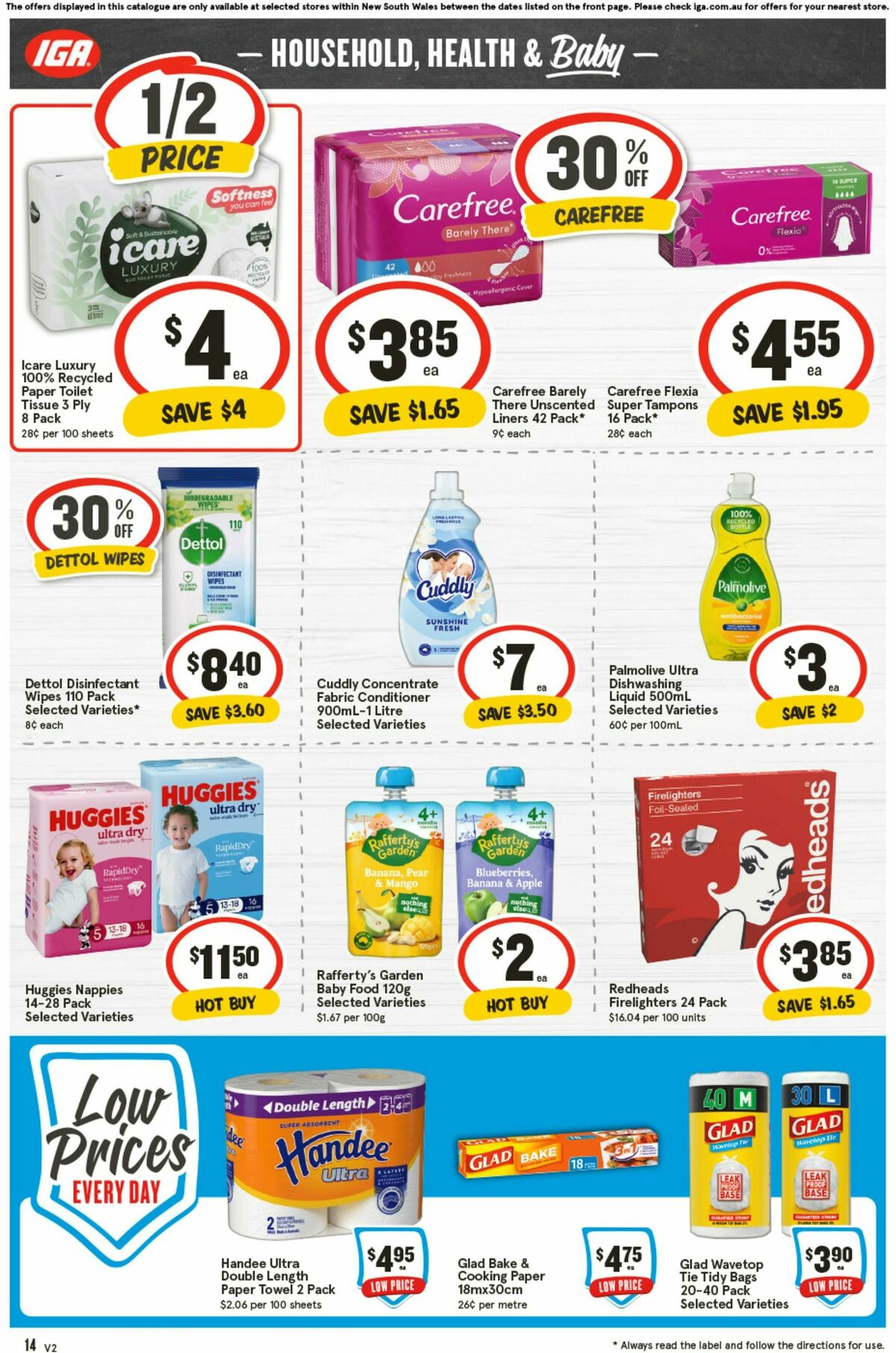 IGA Catalogues from 8 October
