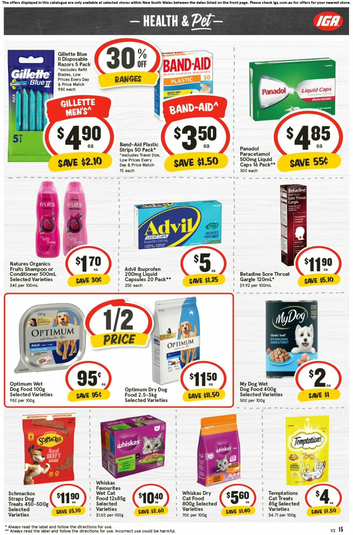 IGA Catalogues from 8 October
