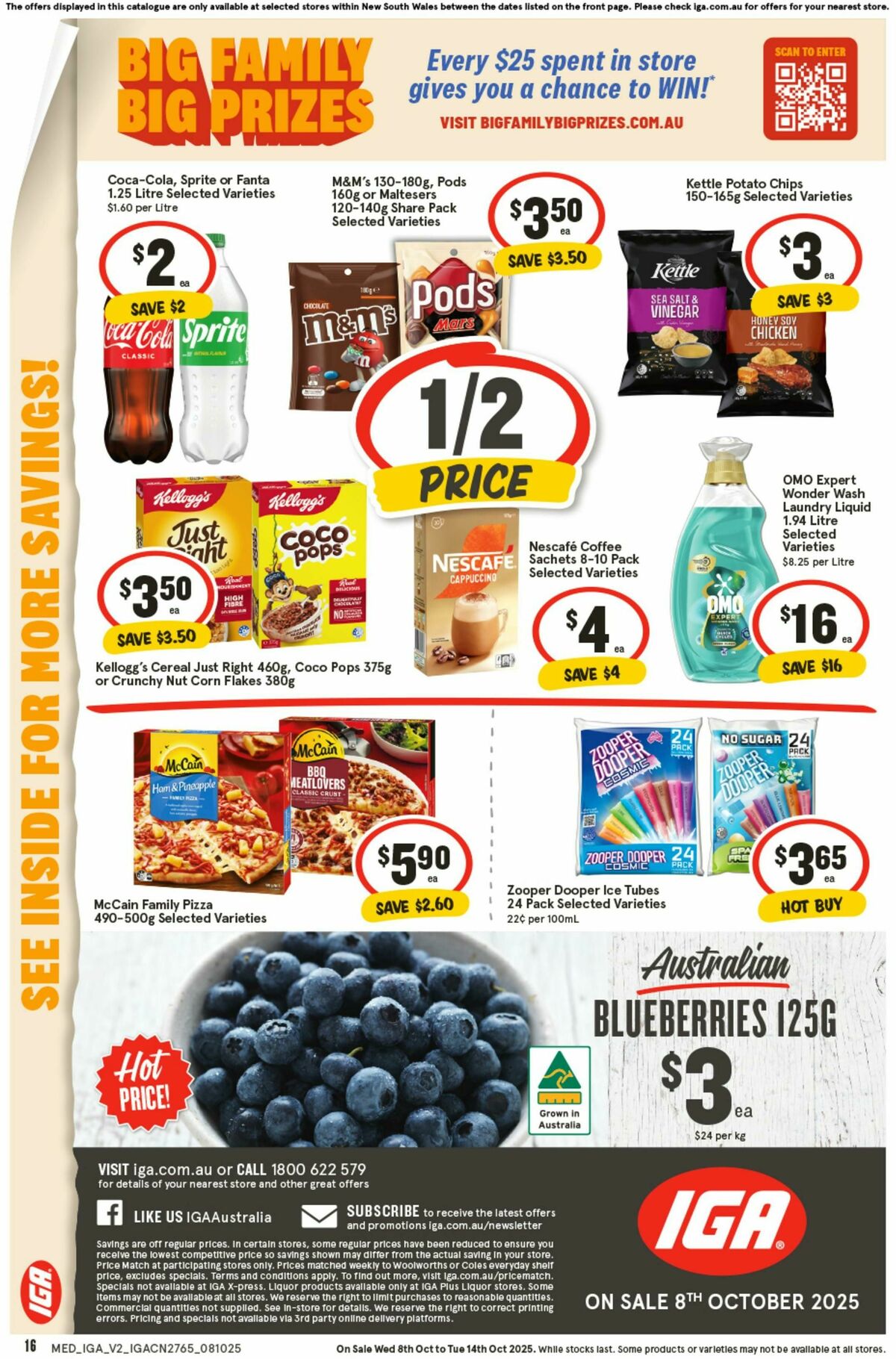 IGA Catalogues from 8 October