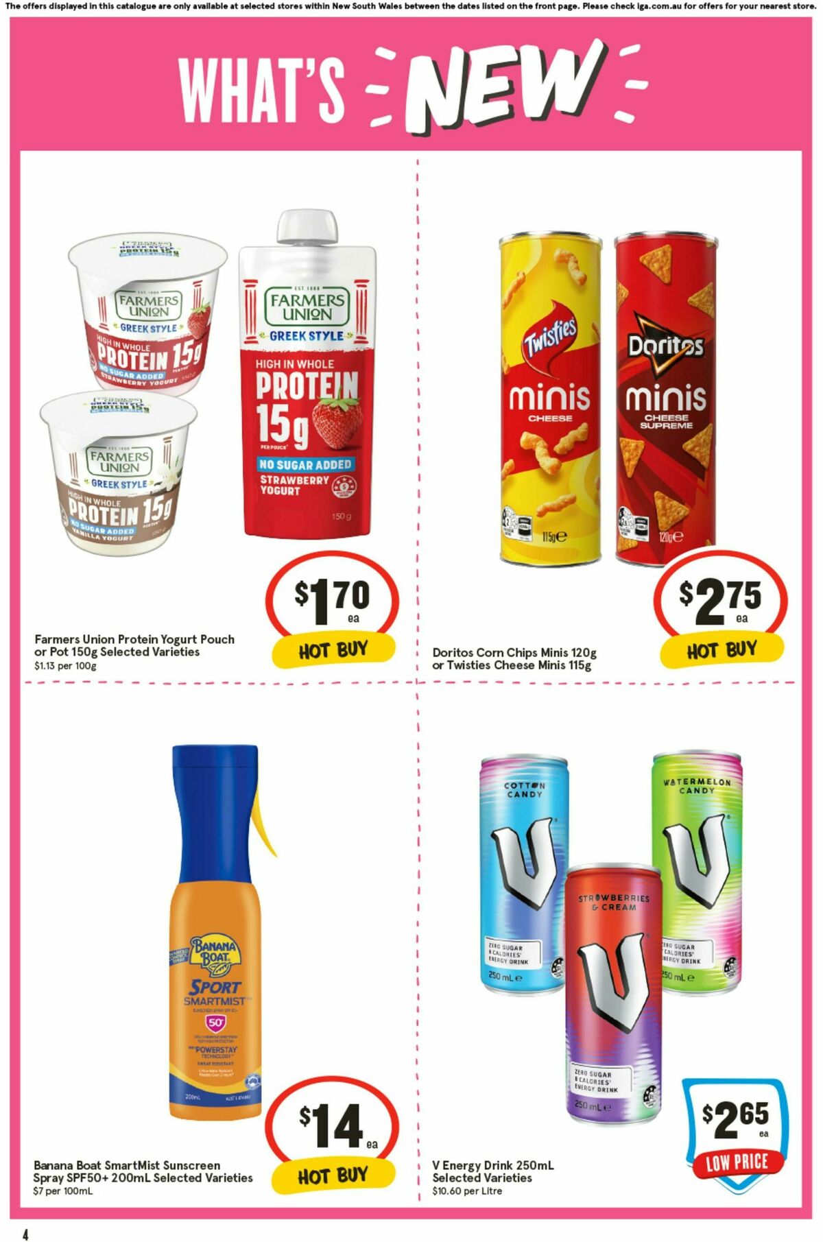 IGA Catalogues from 8 October