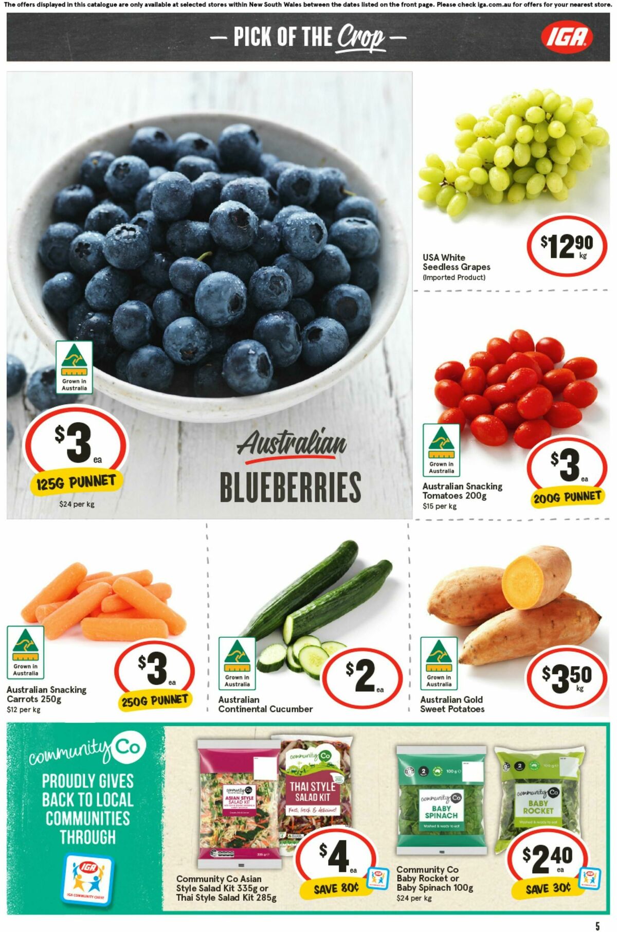 IGA Catalogues from 8 October