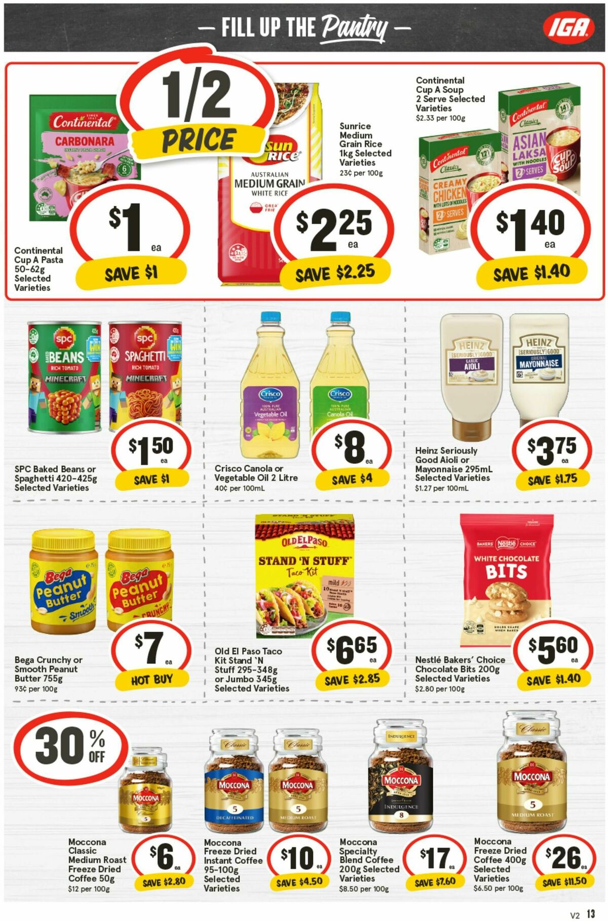 IGA Catalogues from 15 October