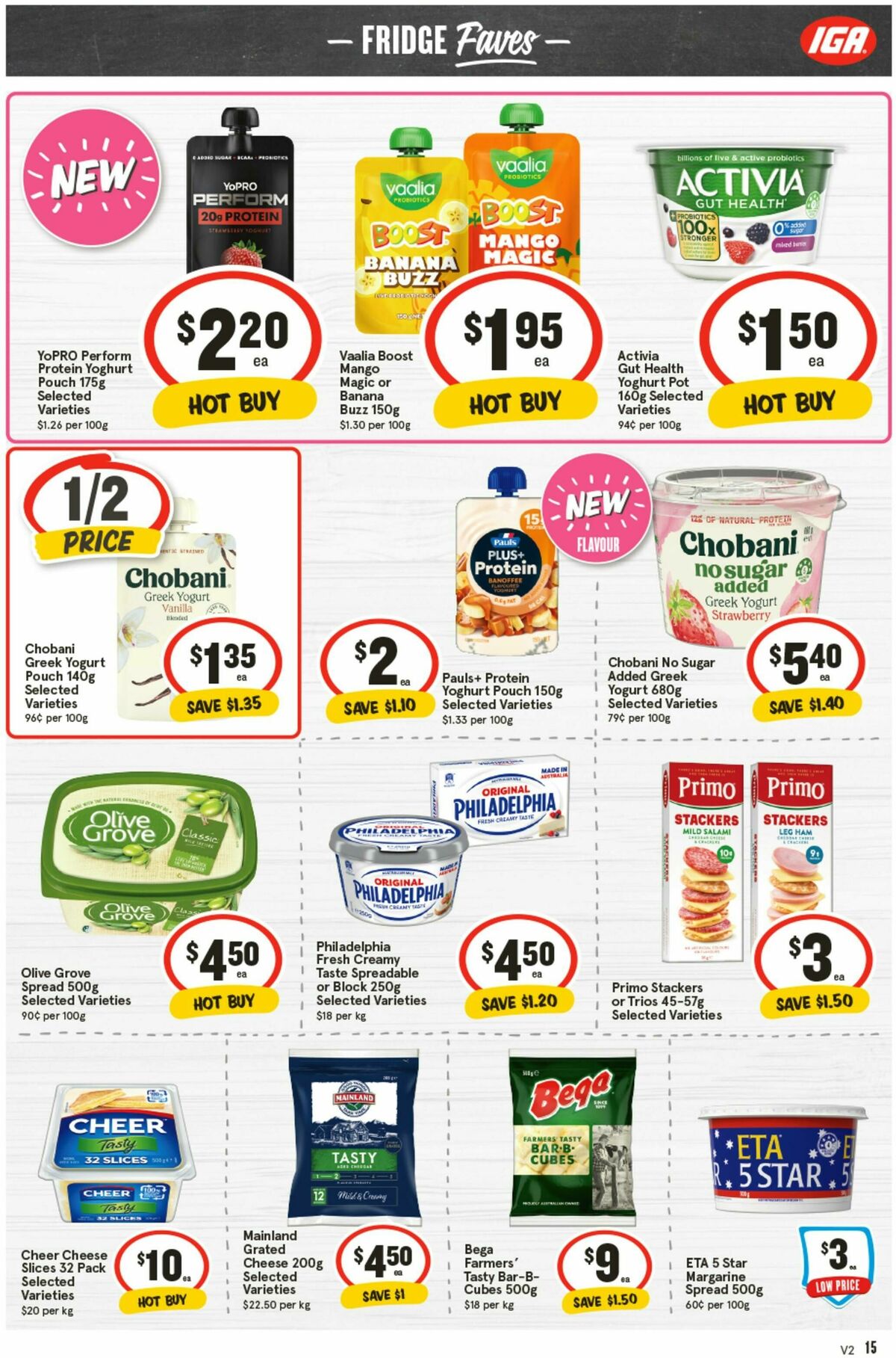 IGA Catalogues from 15 October