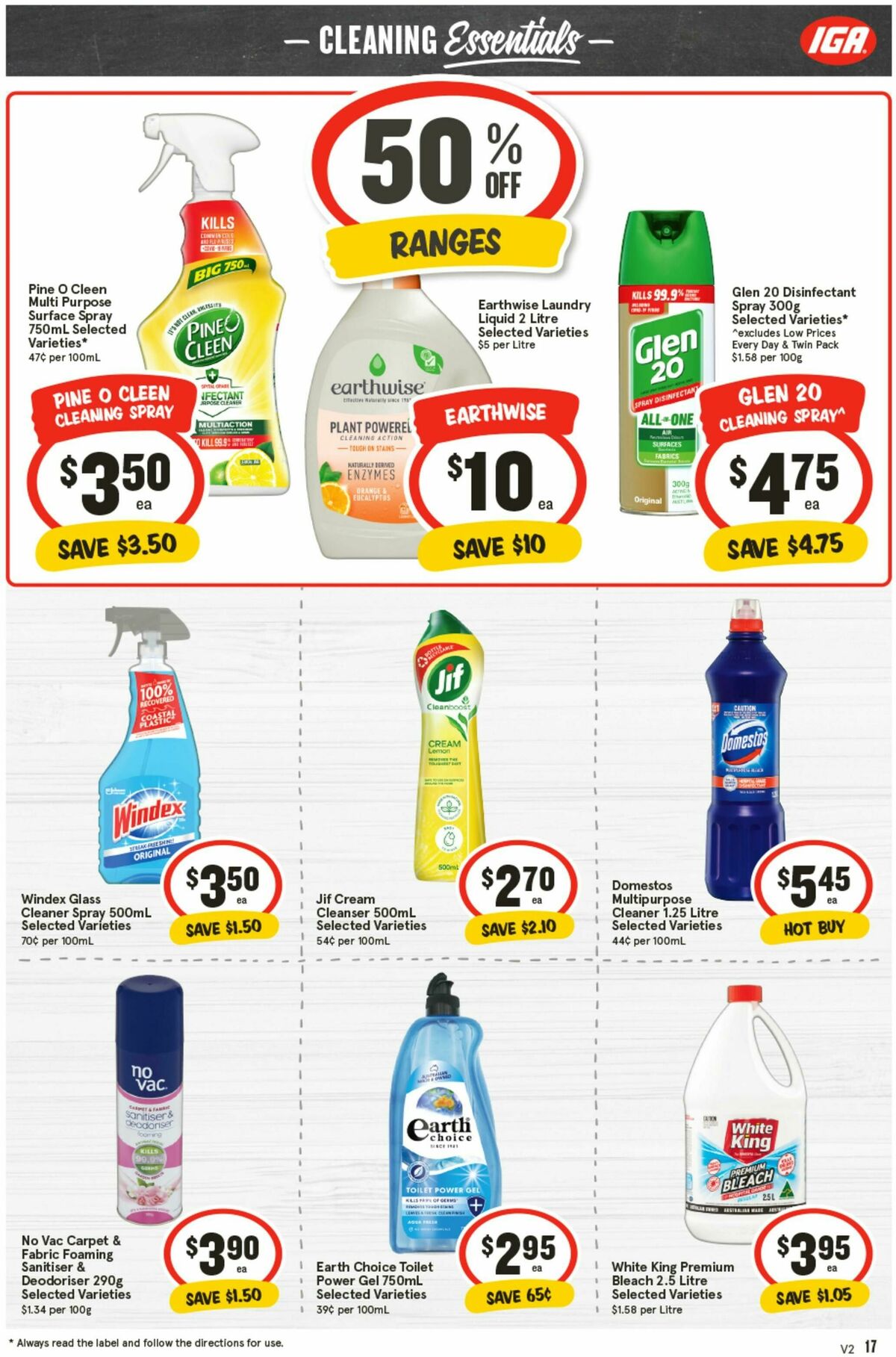 IGA Catalogues from 15 October