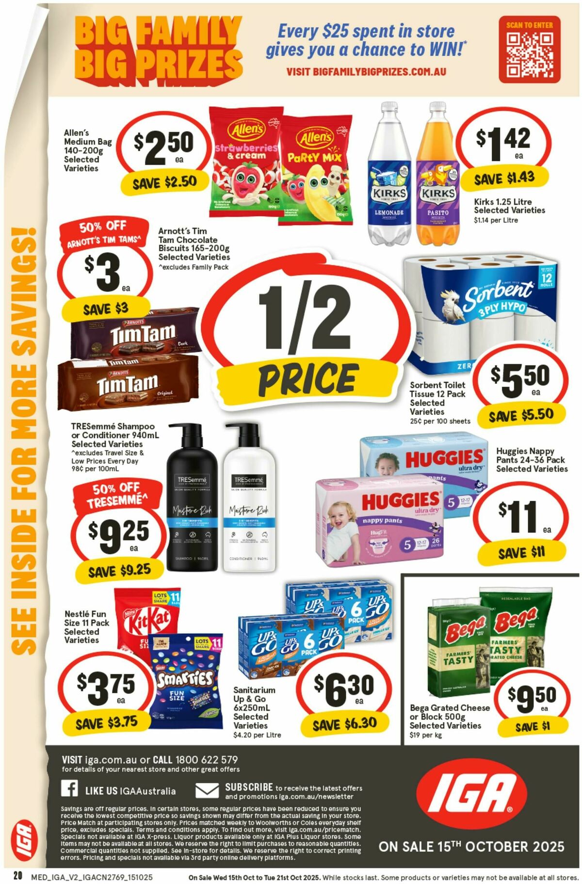 IGA Catalogues from 15 October