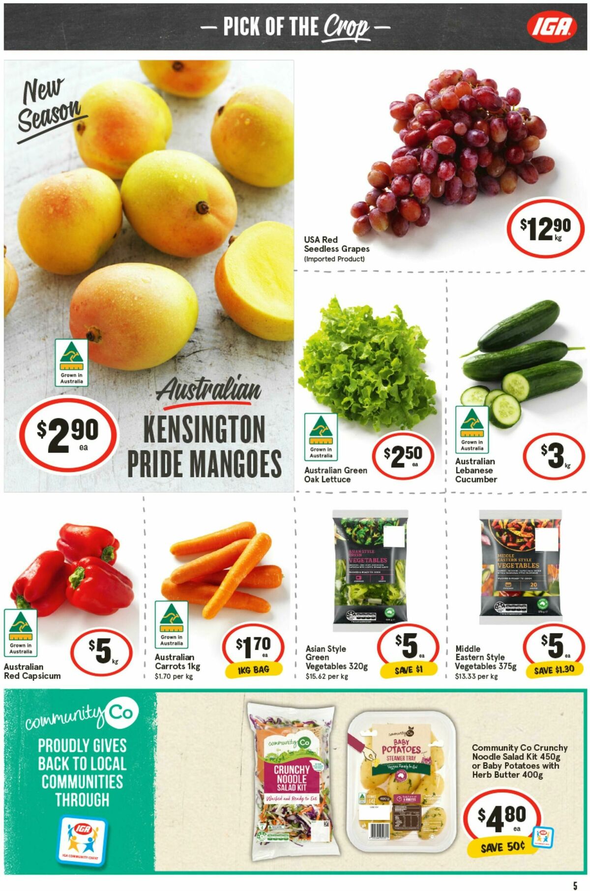 IGA Catalogues from 15 October