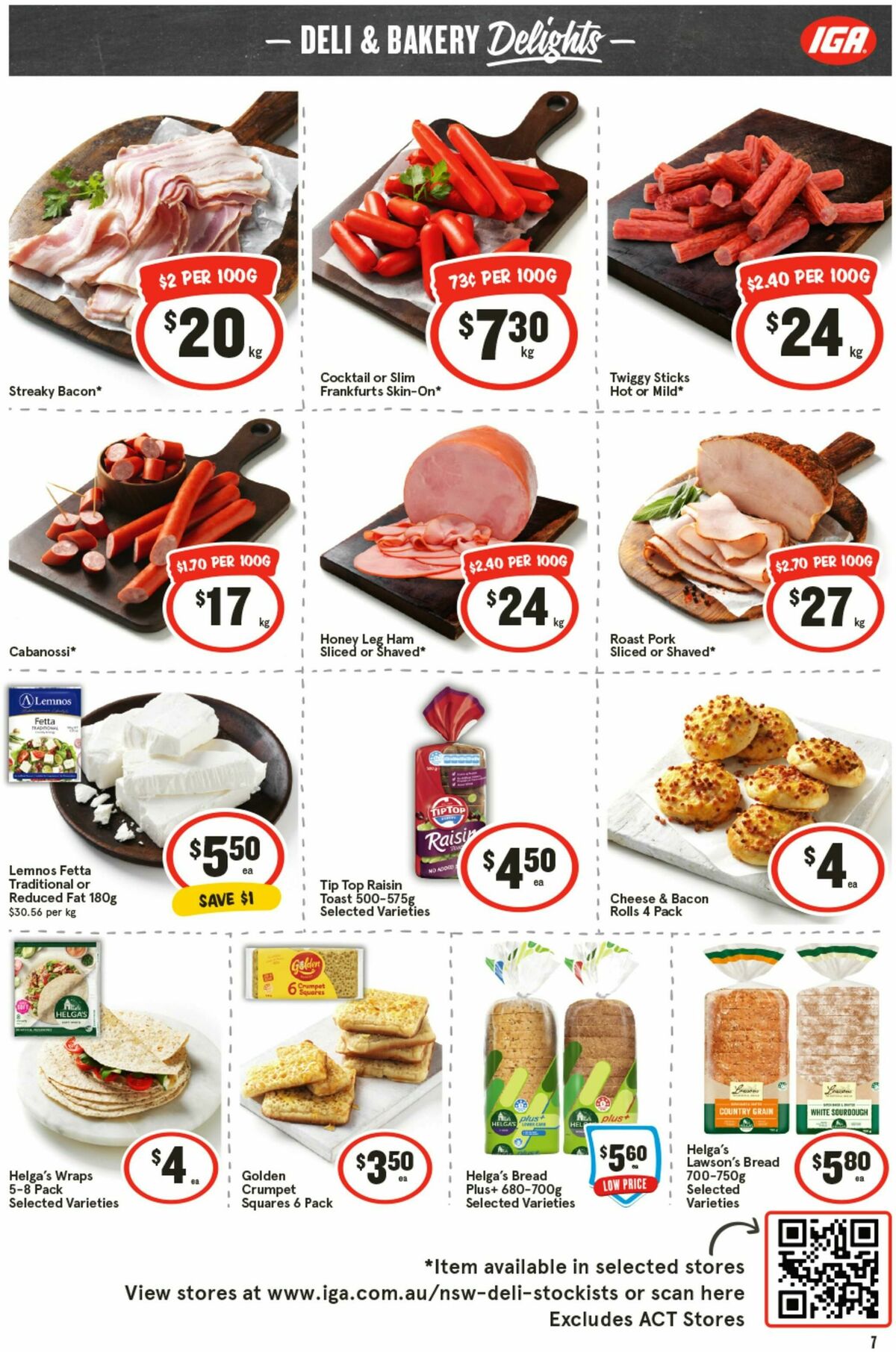 IGA Catalogues from 15 October
