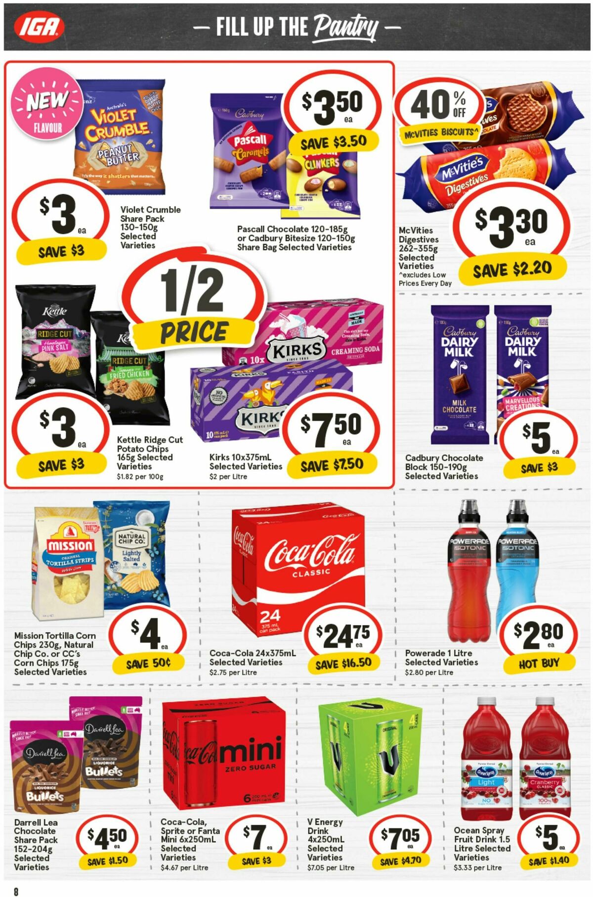 IGA Catalogues from 15 October