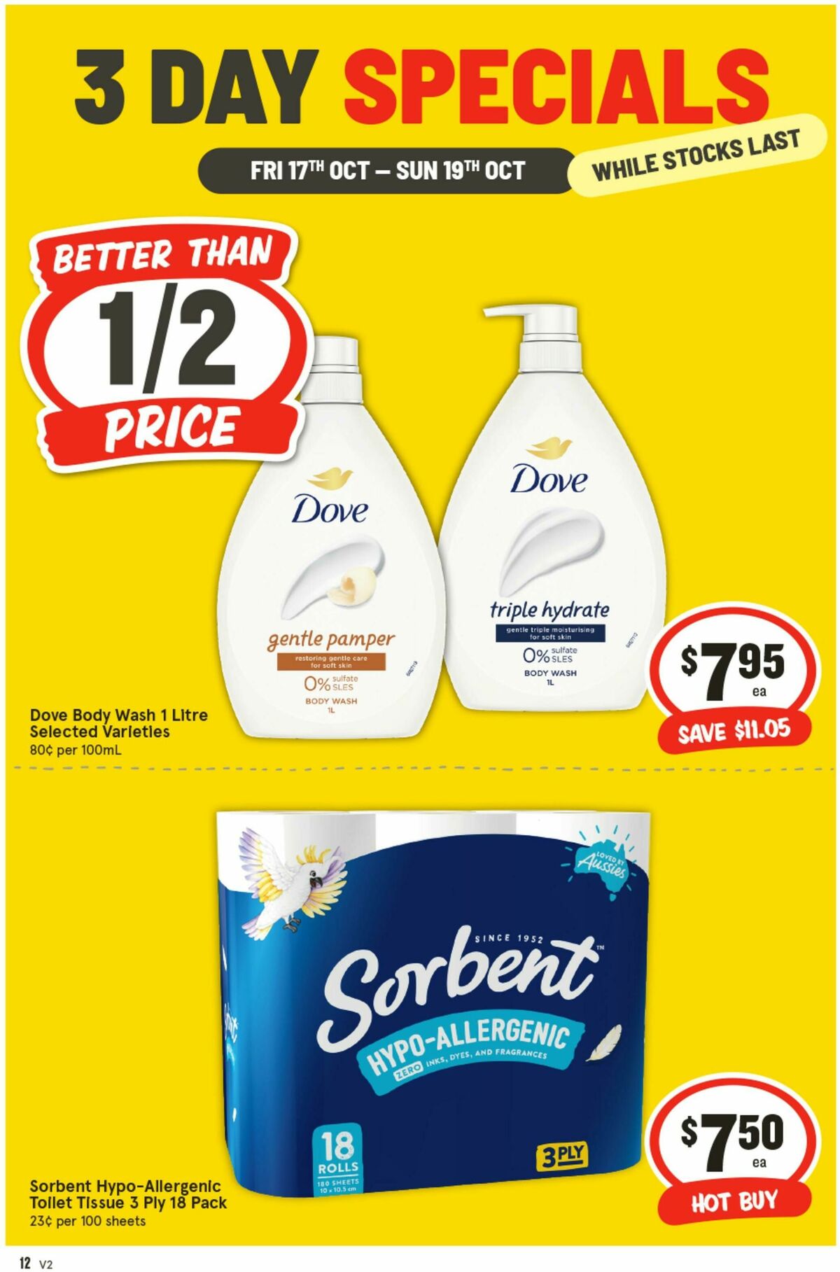 IGA 3 Day Specials Catalogues from 17 October