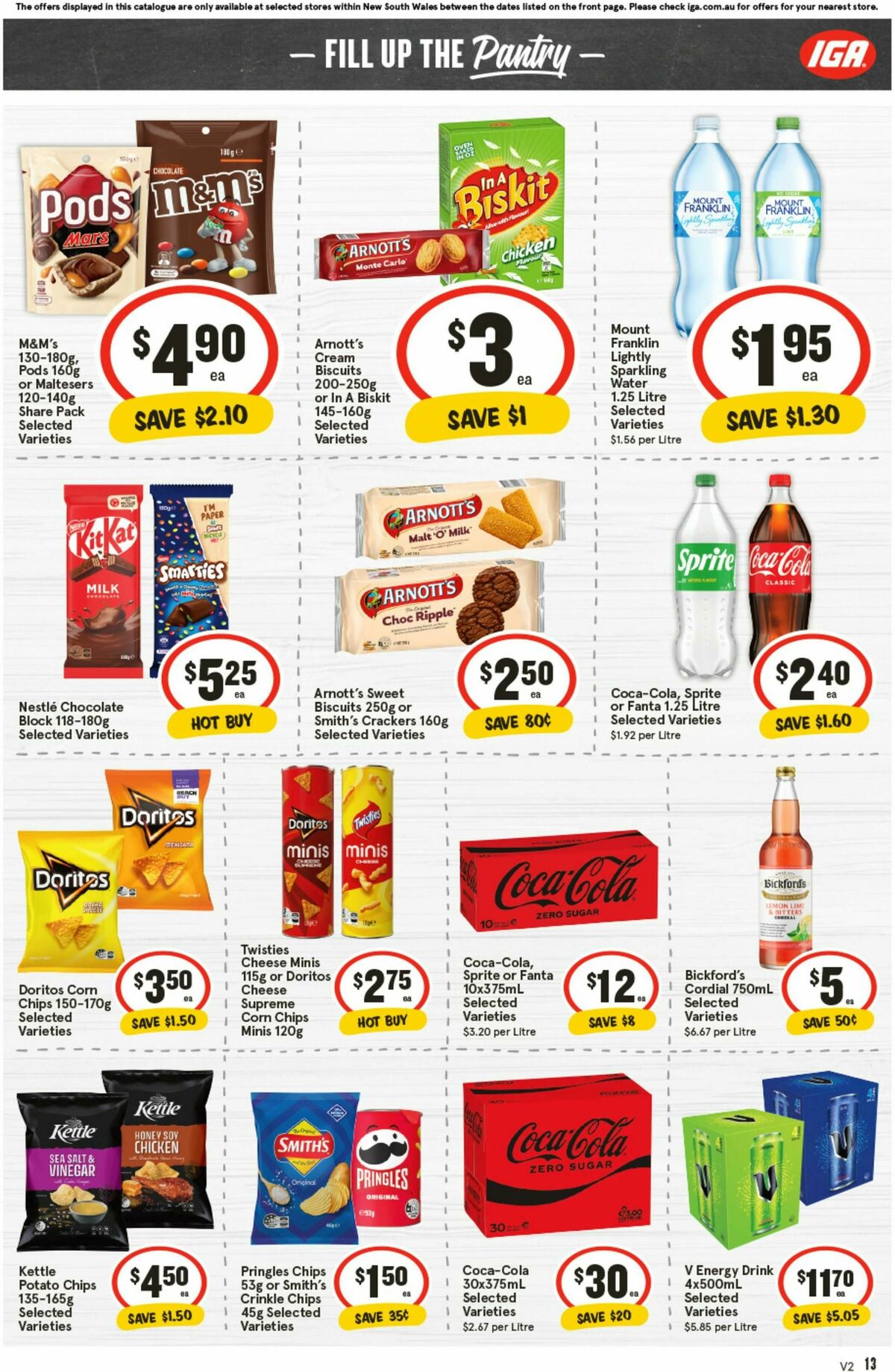 IGA Catalogues from 22 October