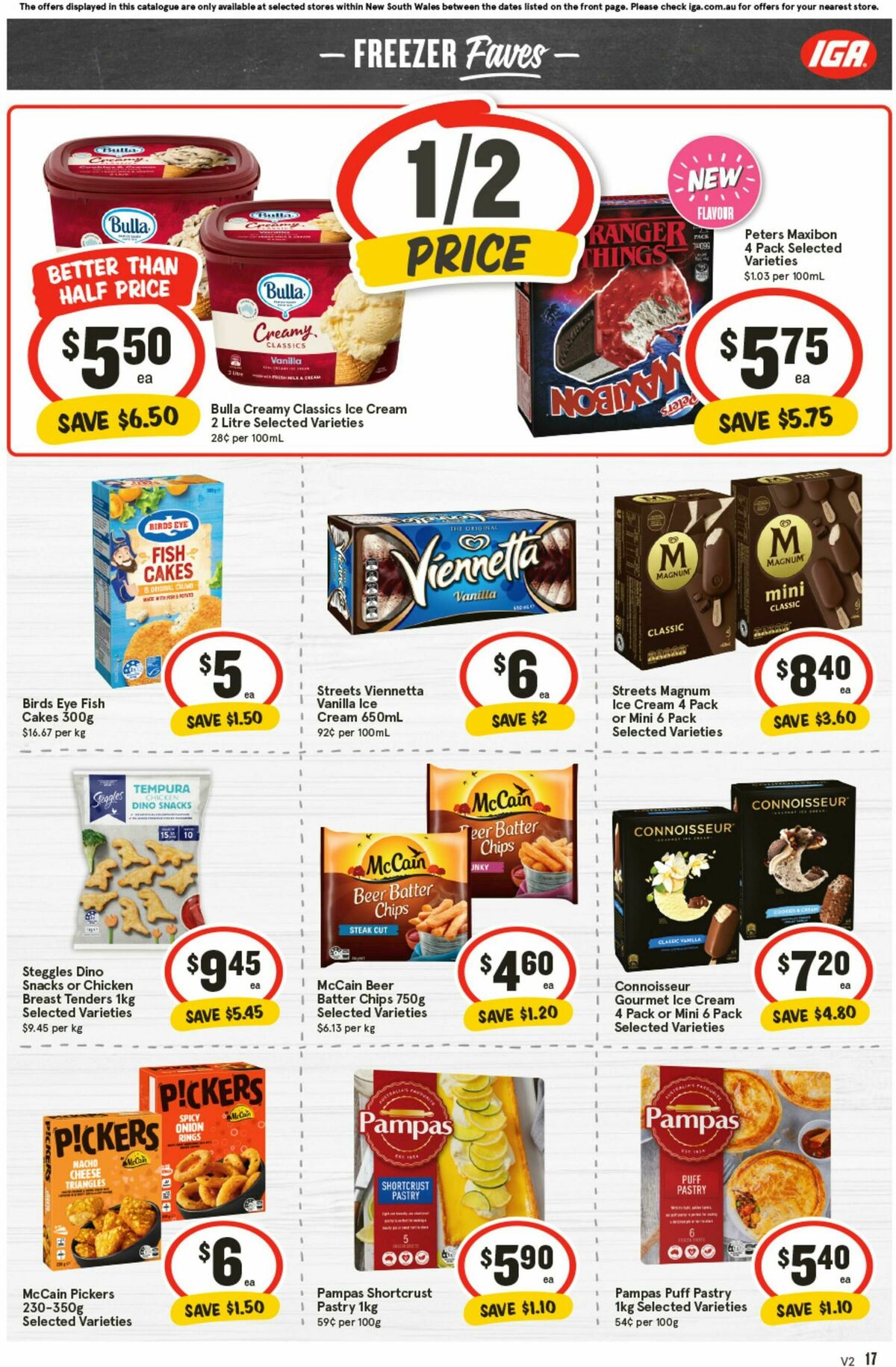 IGA Catalogues from 22 October
