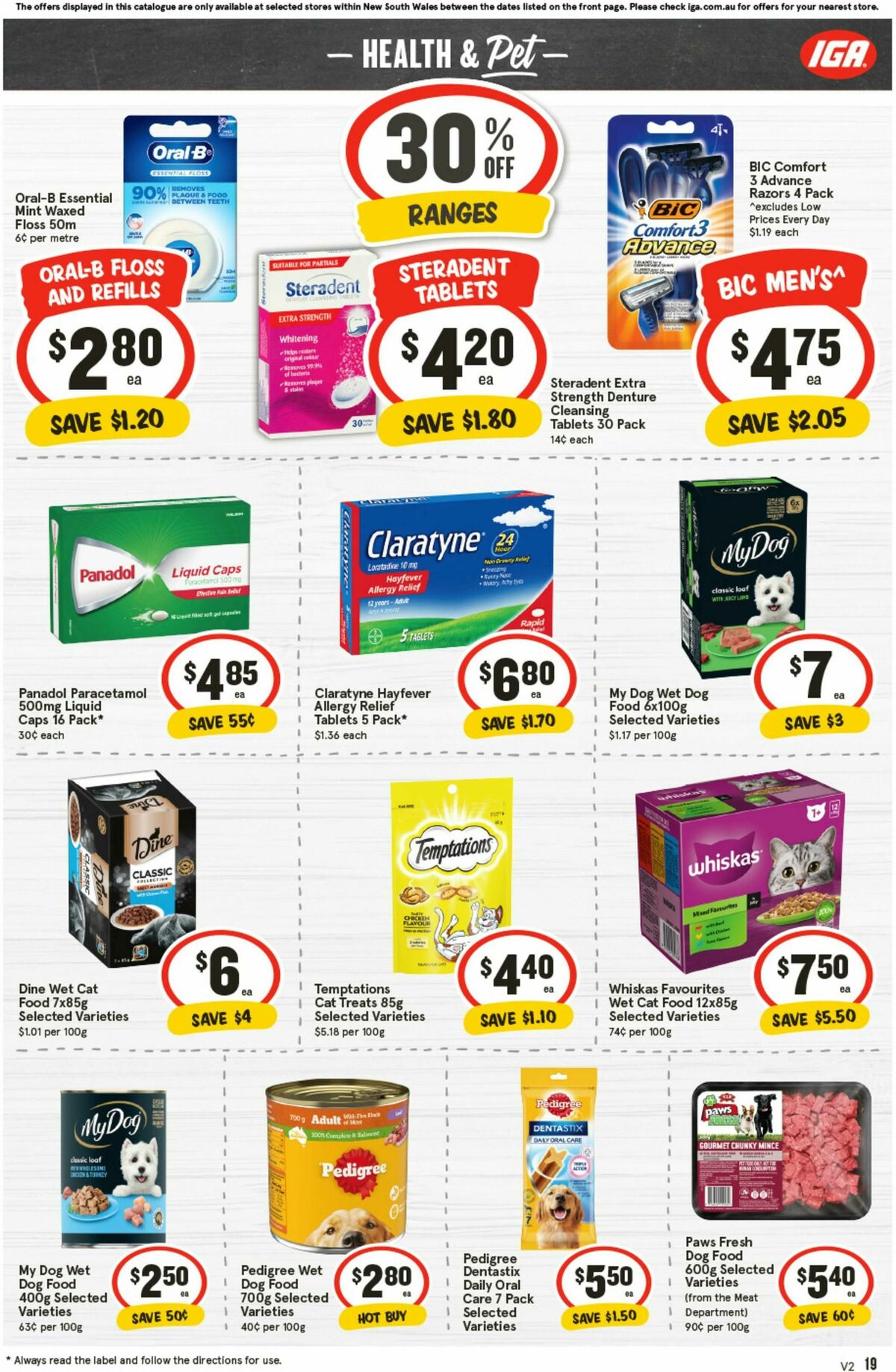 IGA Catalogues from 22 October