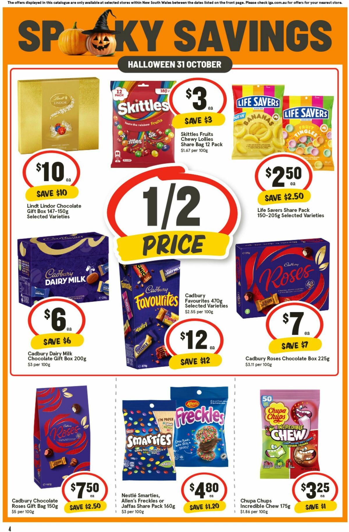 IGA Catalogues from 22 October