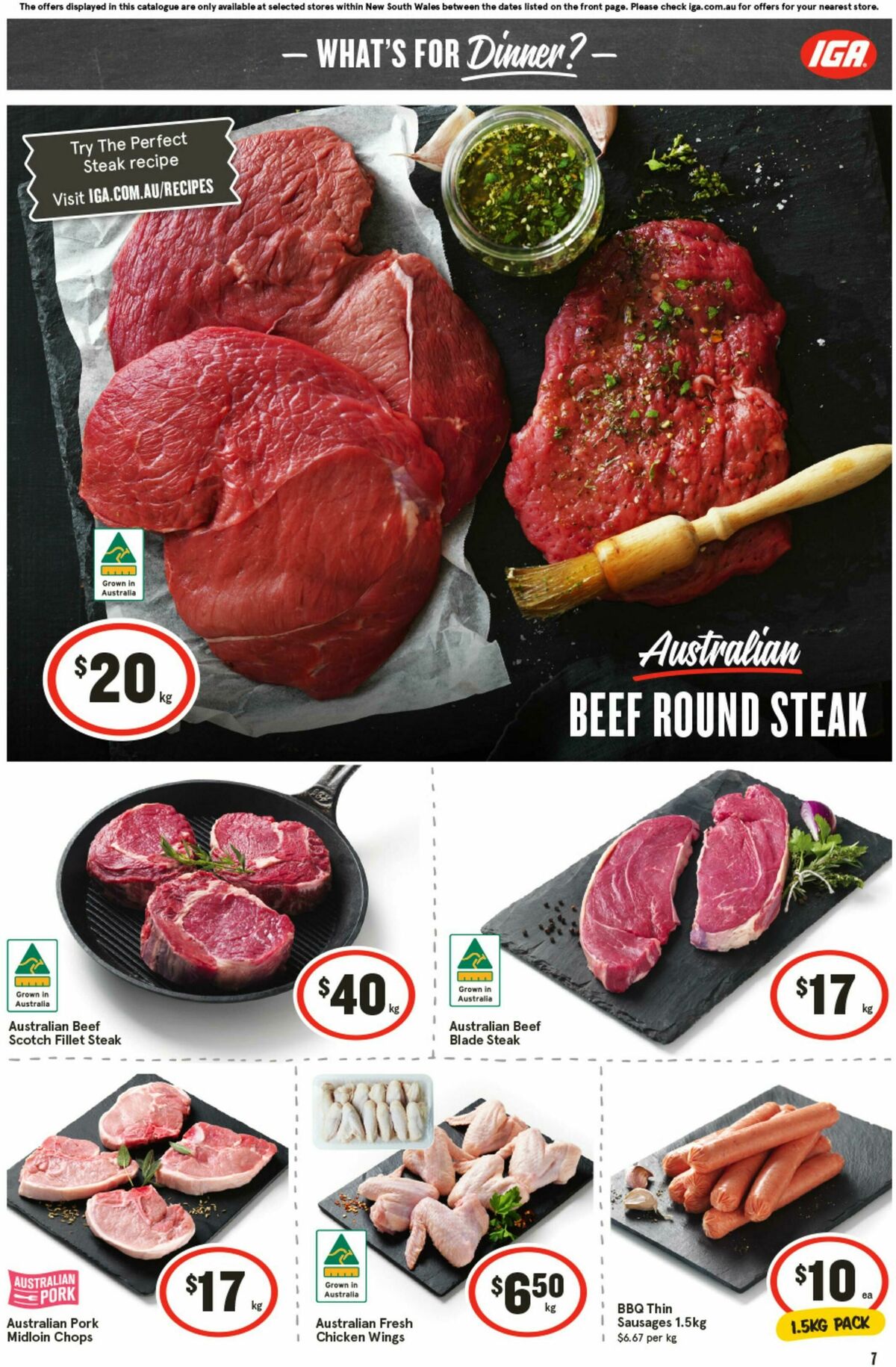 IGA Catalogues from 22 October