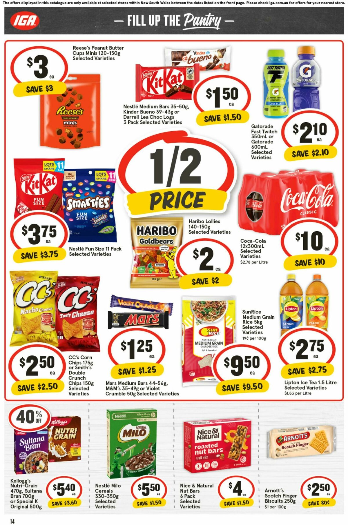 IGA Catalogues from 29 October