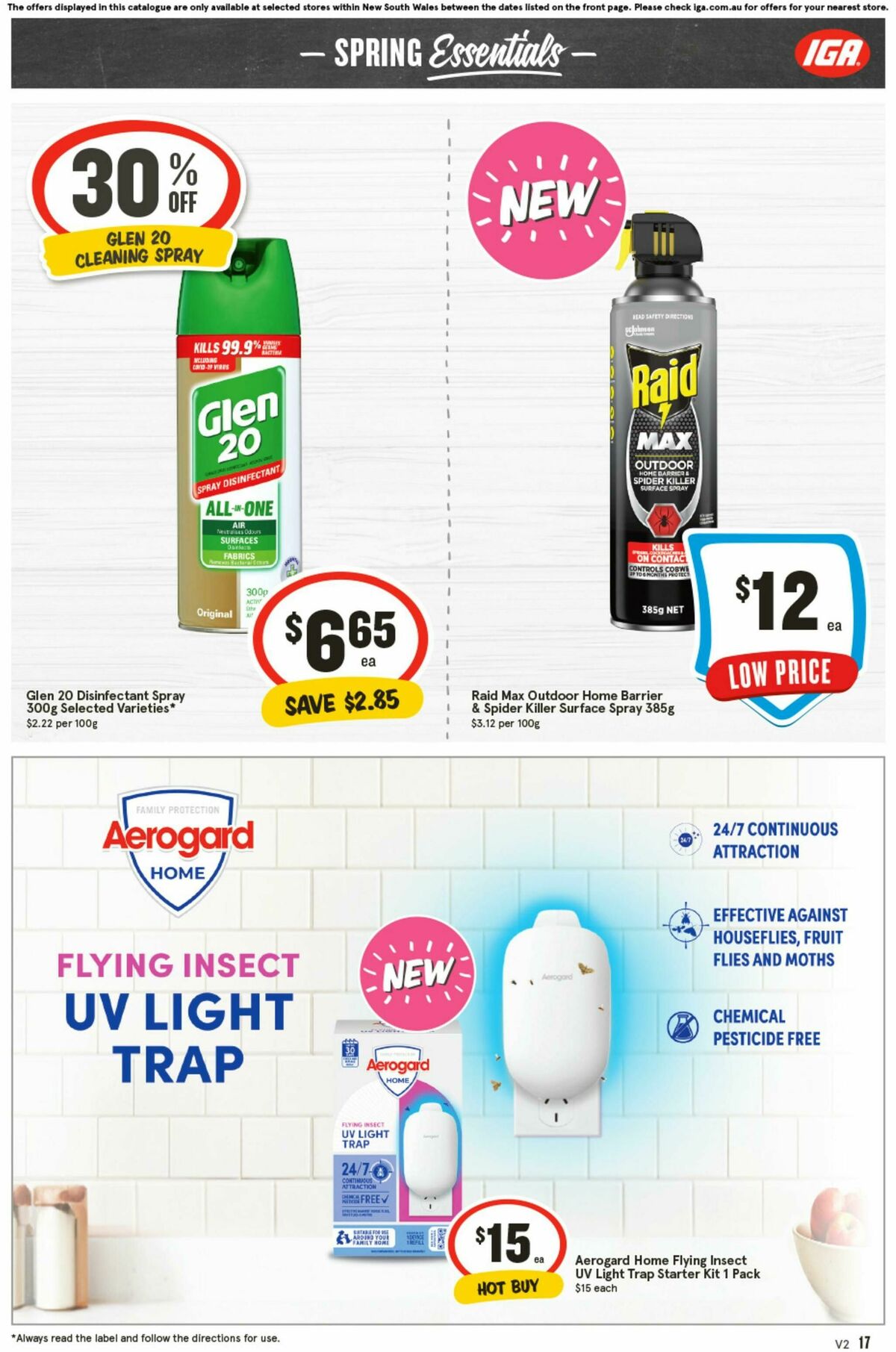 IGA Catalogues from 29 October