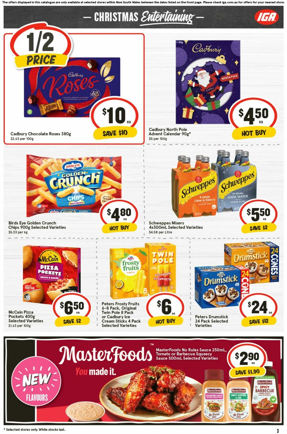 IGA Catalogues from 29 October