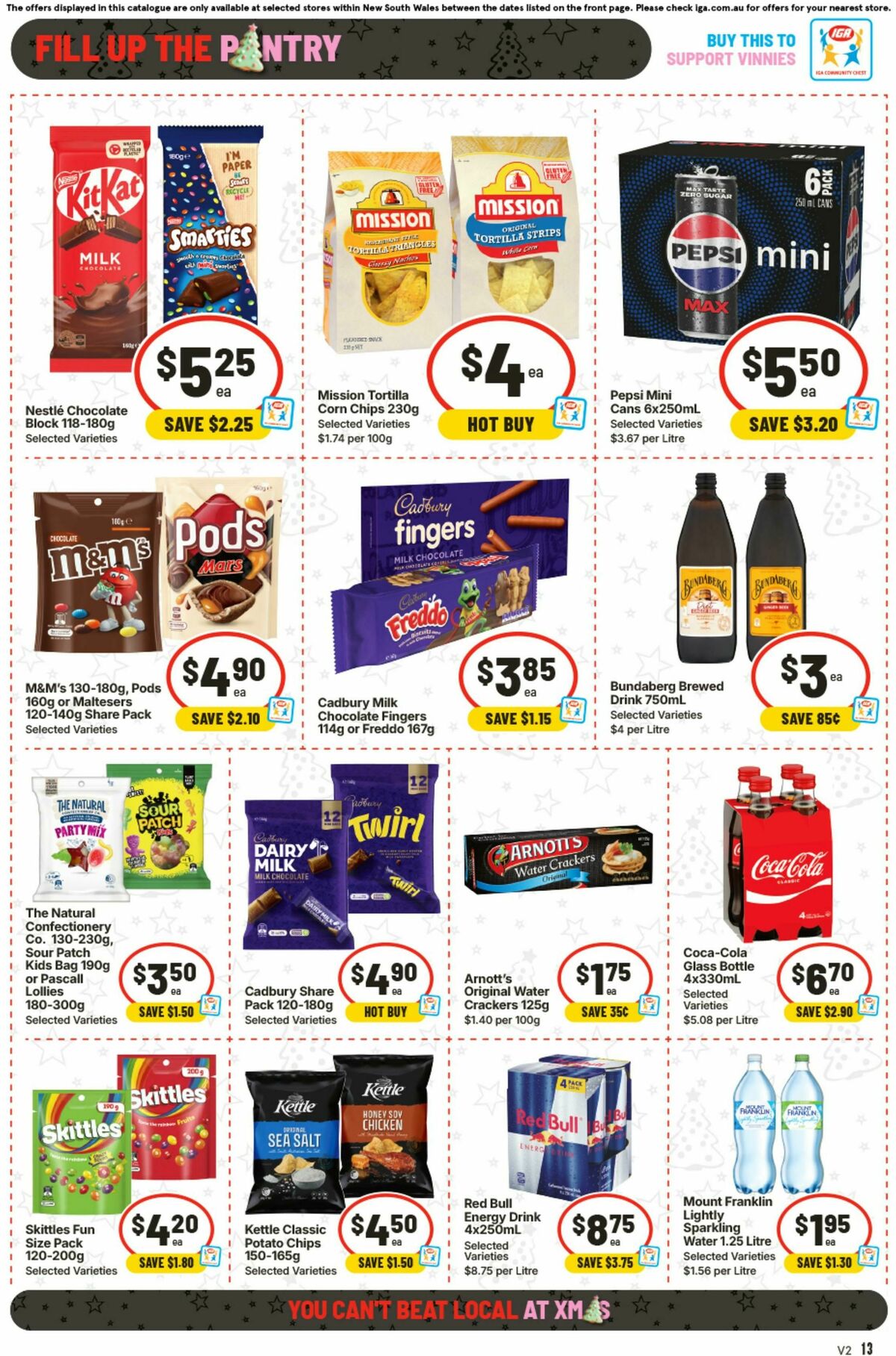 IGA Catalogues from 3 December