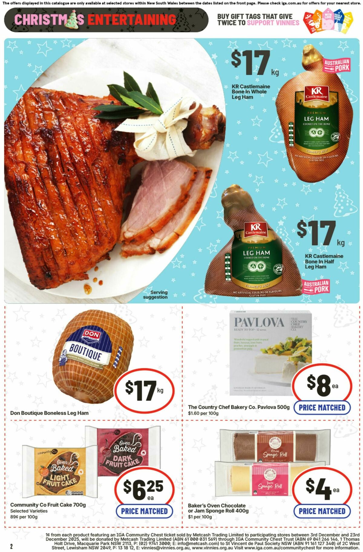 IGA Catalogues from 3 December