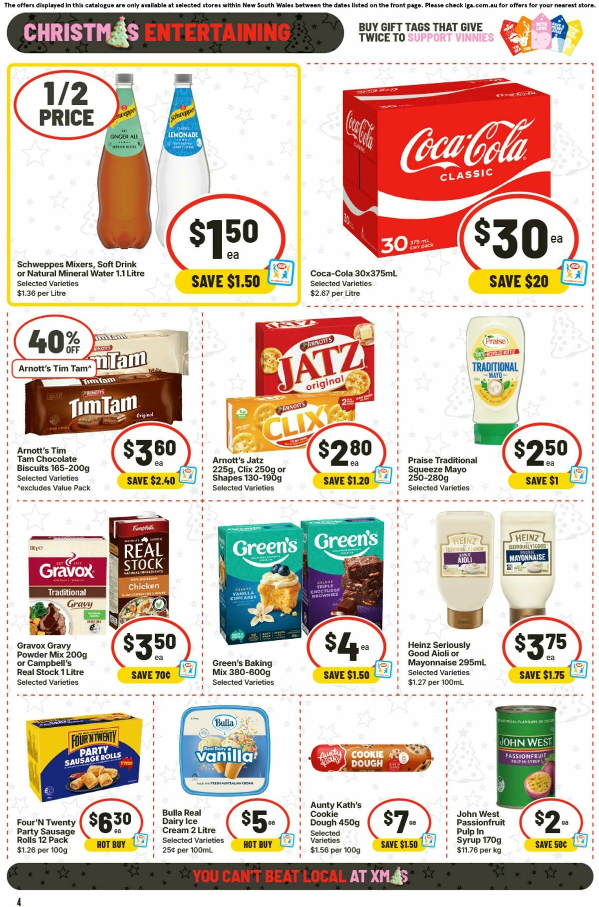IGA Catalogues from 3 December