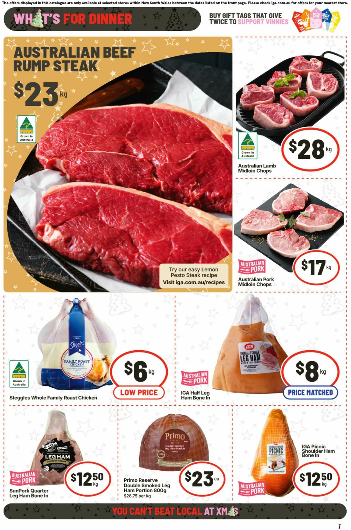 IGA Catalogues from 10 December