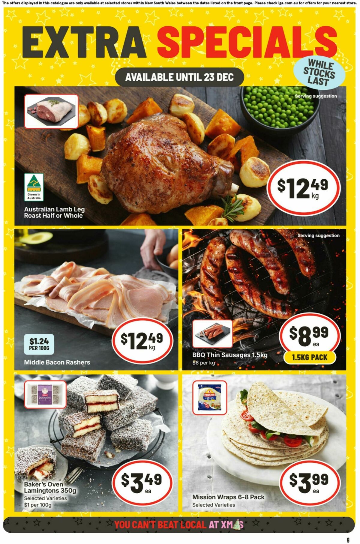 IGA Catalogues from 10 December