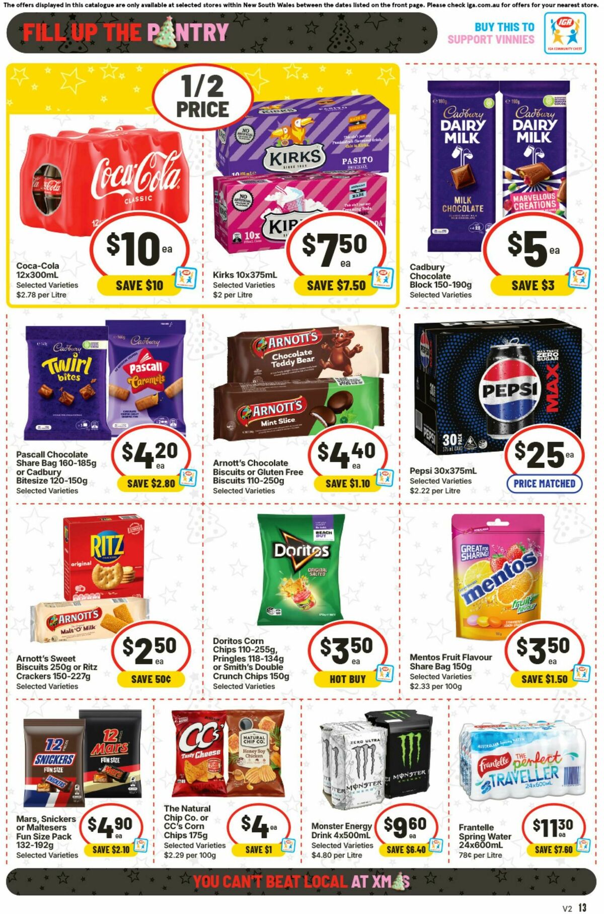 IGA Catalogues from 10 December