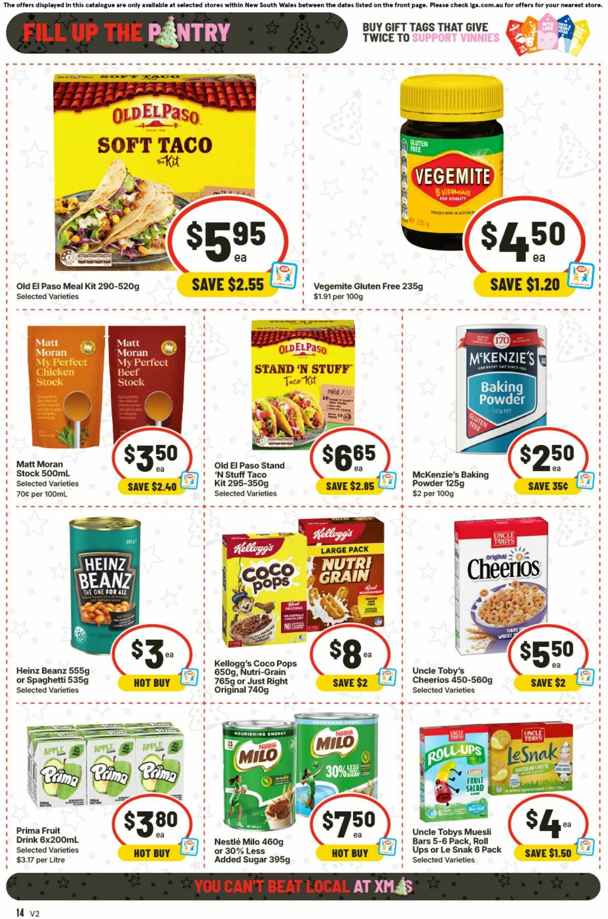 IGA Catalogues from 10 December
