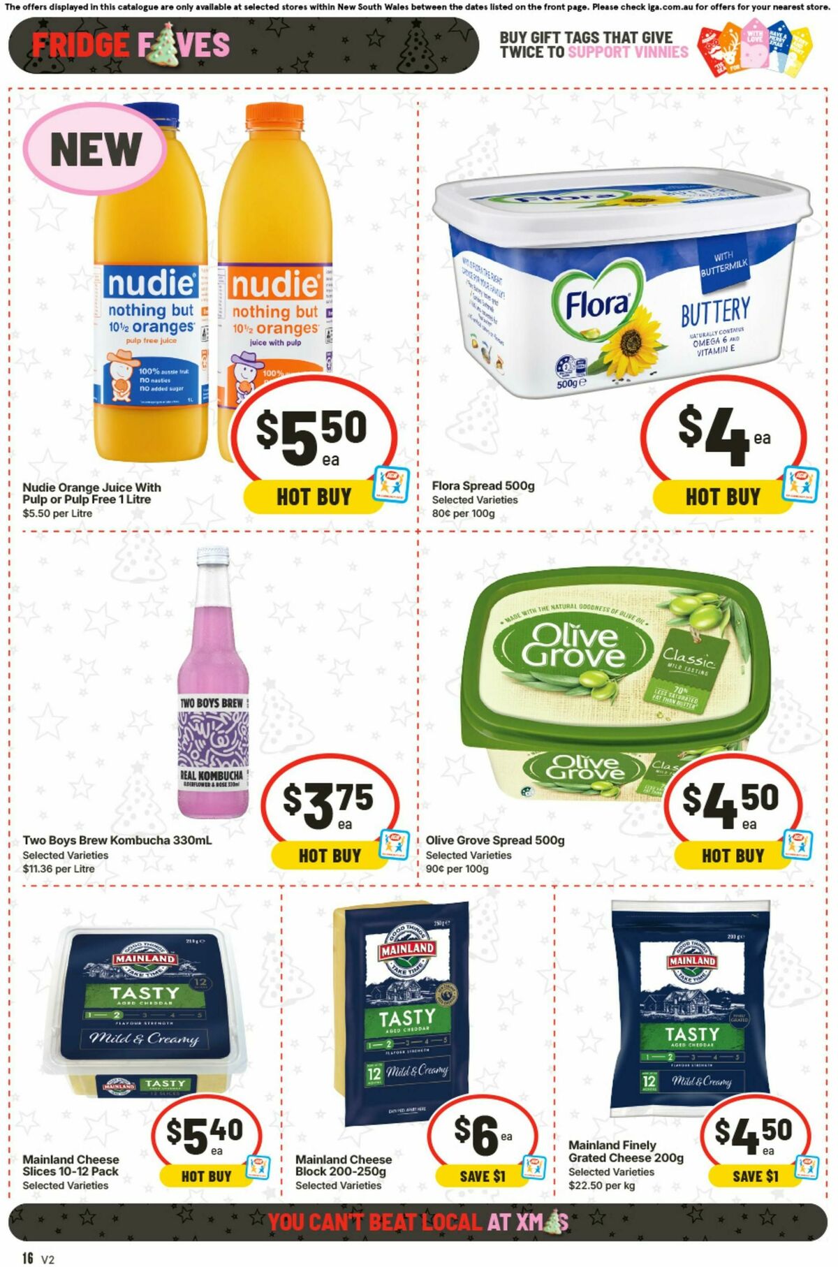 IGA Catalogues from 10 December