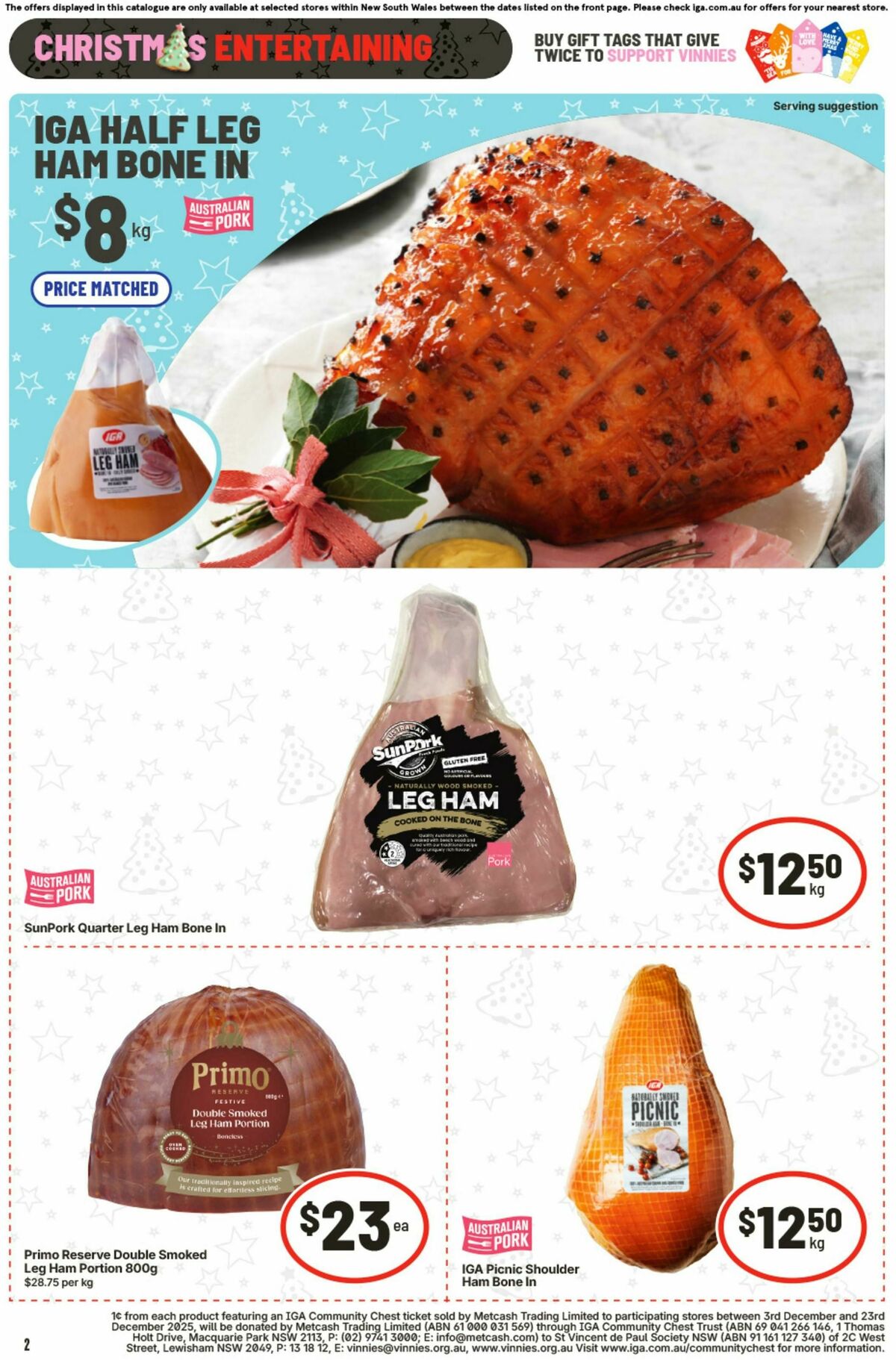 IGA Catalogues from 10 December