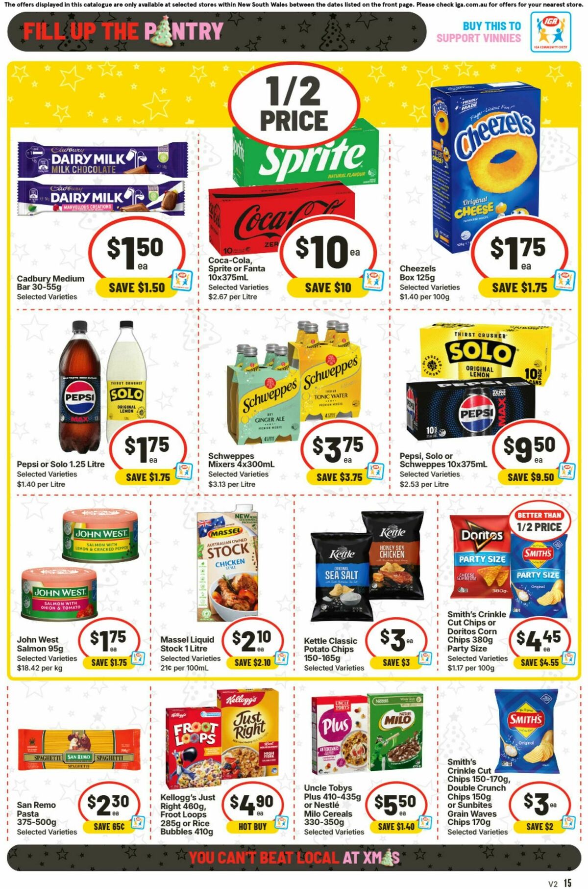 IGA Catalogues from 17 December