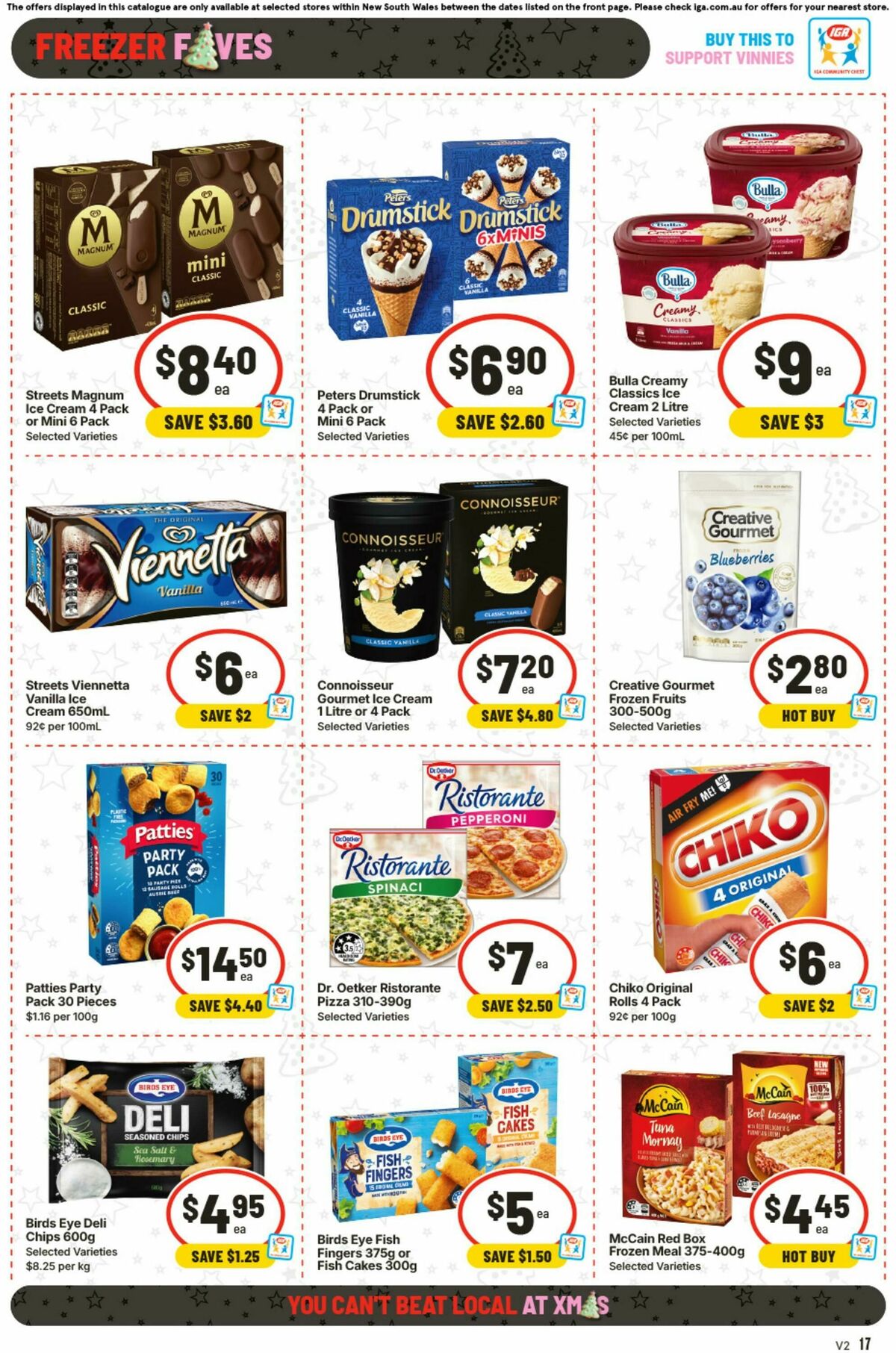 IGA Catalogues from 17 December