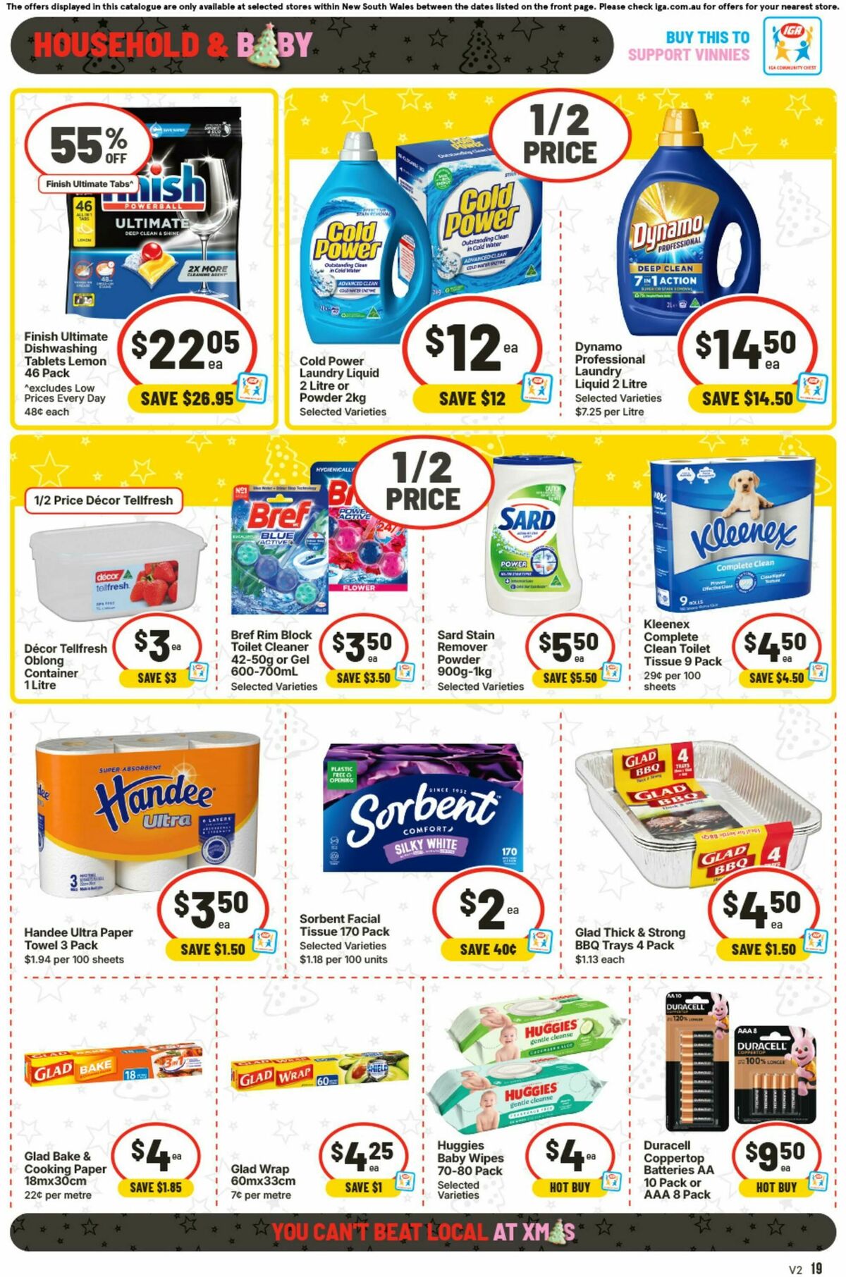 IGA Catalogues from 17 December