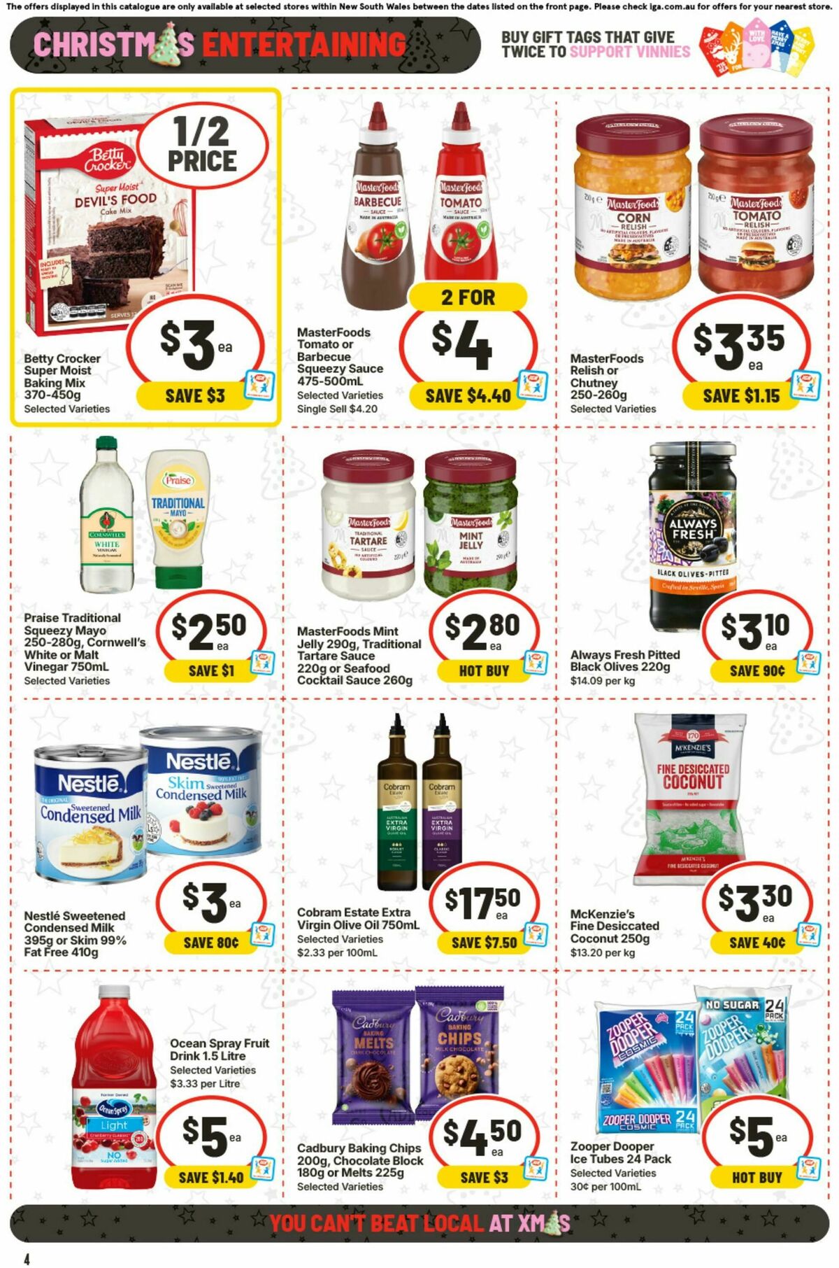 IGA Catalogues from 17 December