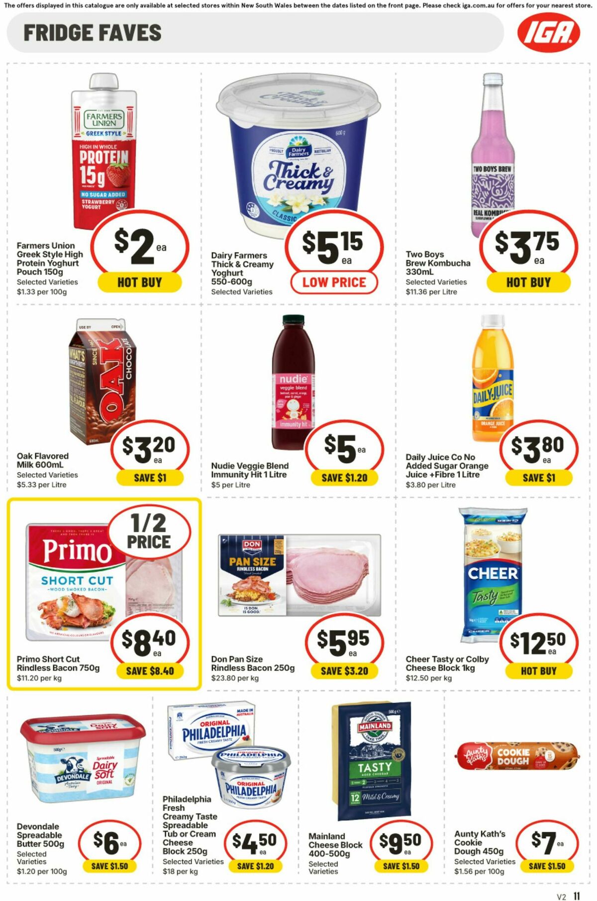 IGA Catalogues from 24 December