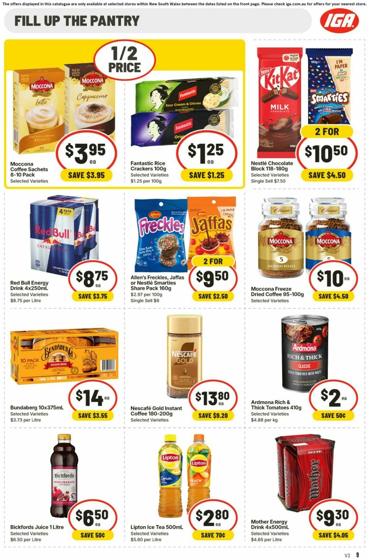 IGA Catalogues from 31 December