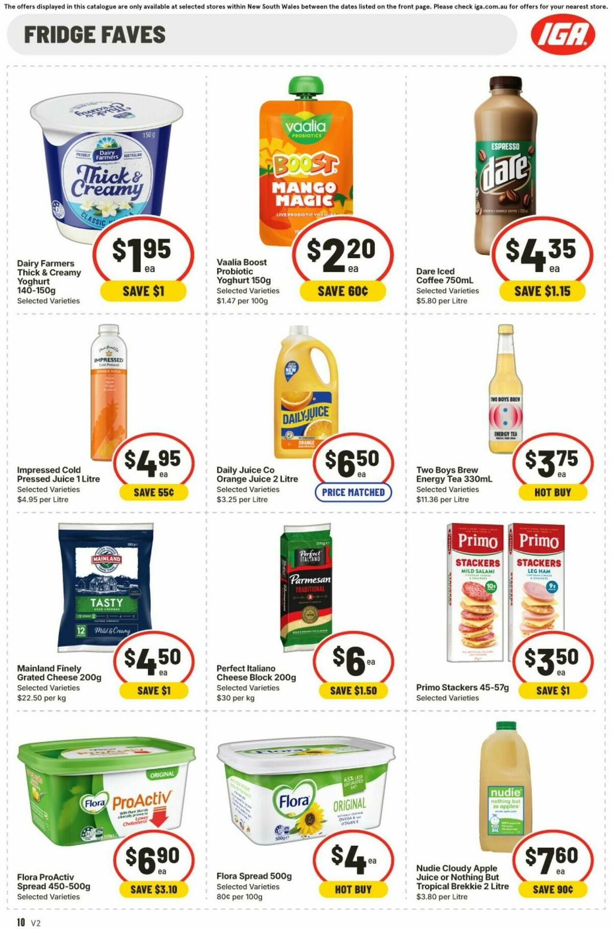 IGA Catalogues from 31 December