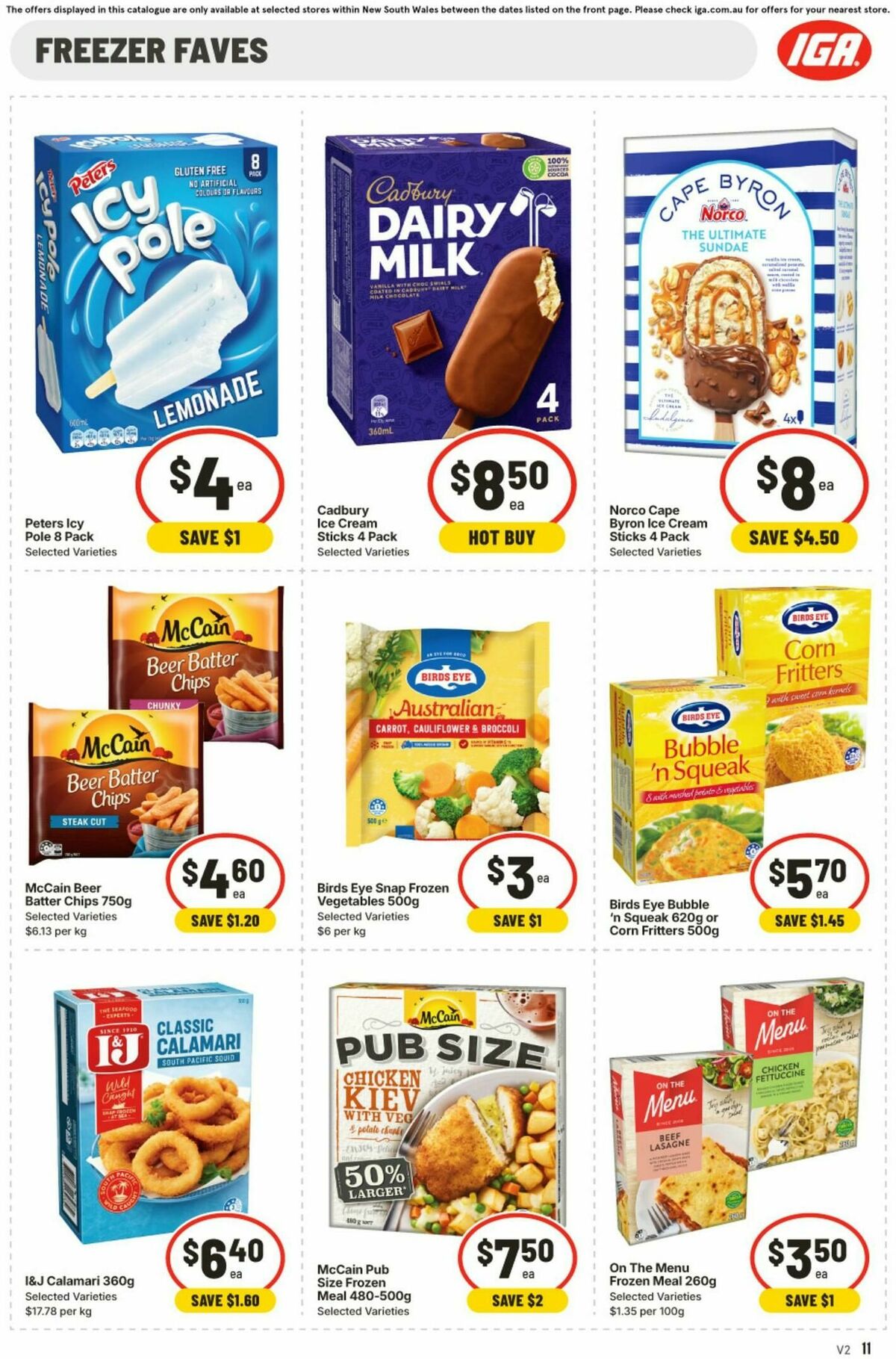 IGA Catalogues from 31 December