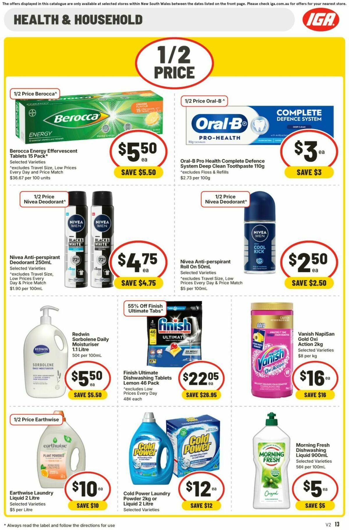 IGA Catalogues from 31 December