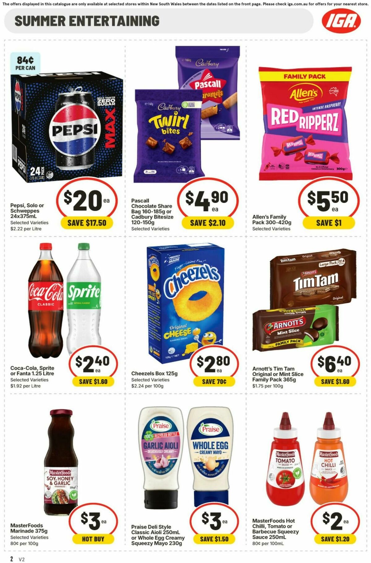 IGA Catalogues from 31 December