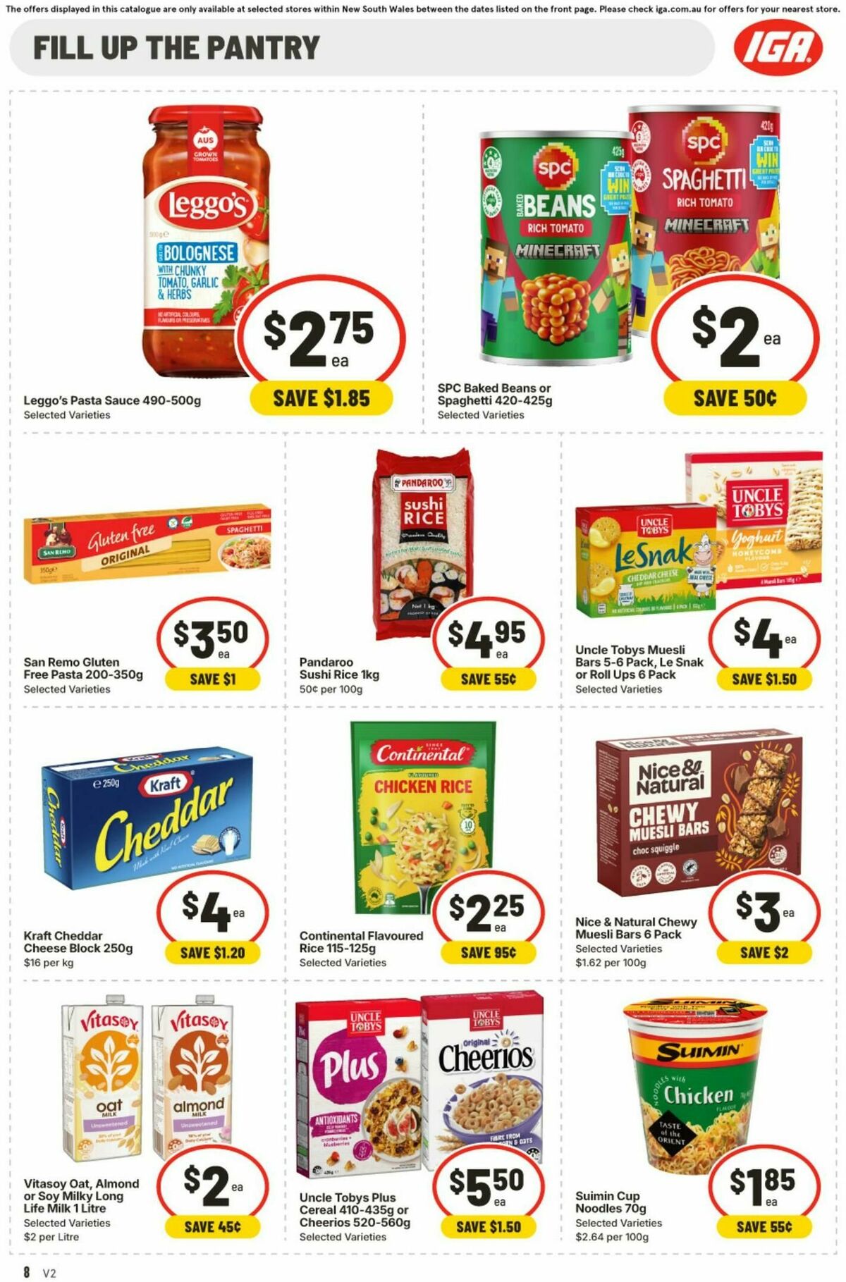 IGA Catalogues from 31 December
